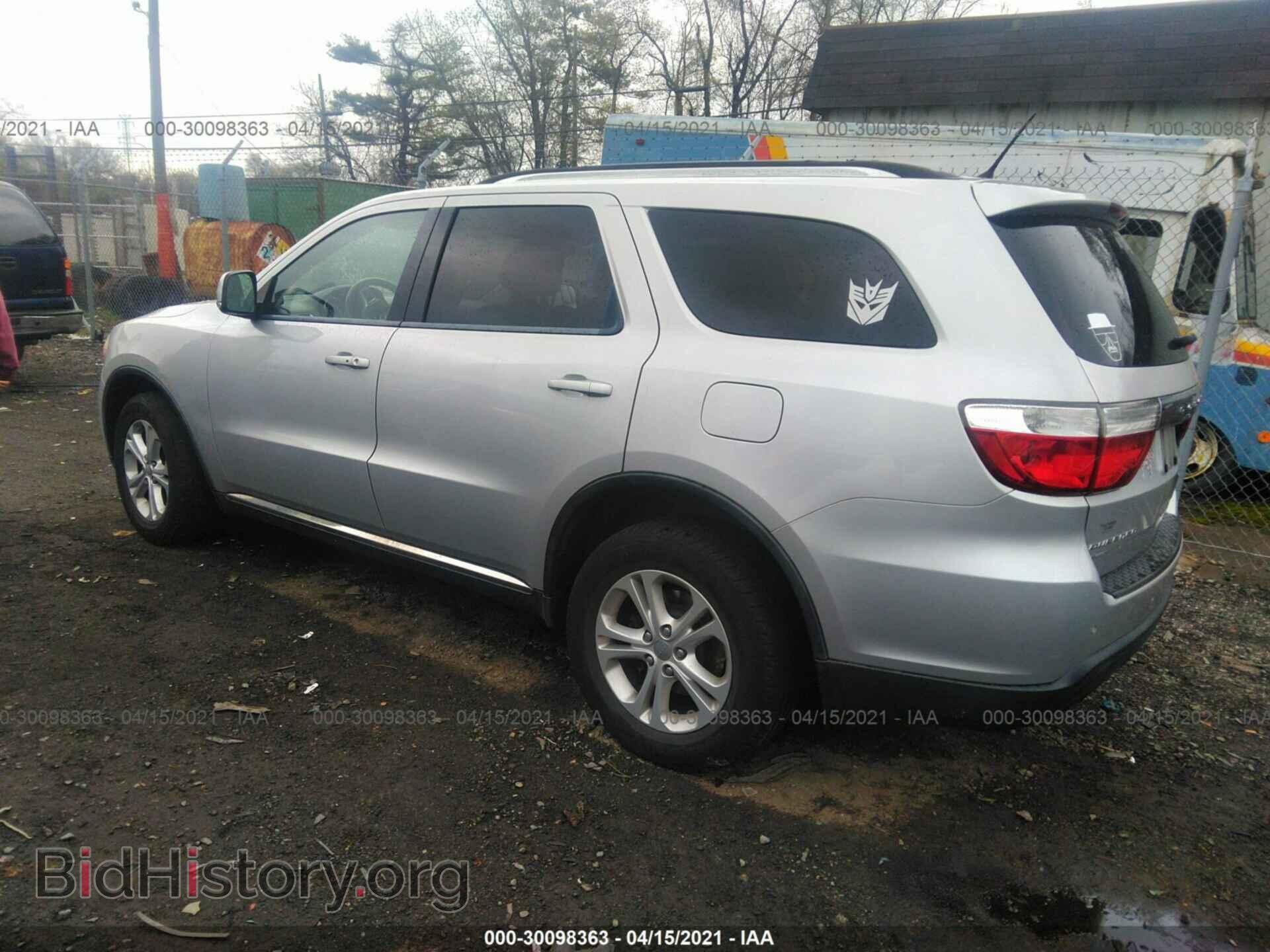 2012 DODGE DURANGO - VIN: 1C4RDJDG8CC144620 - Фото 3