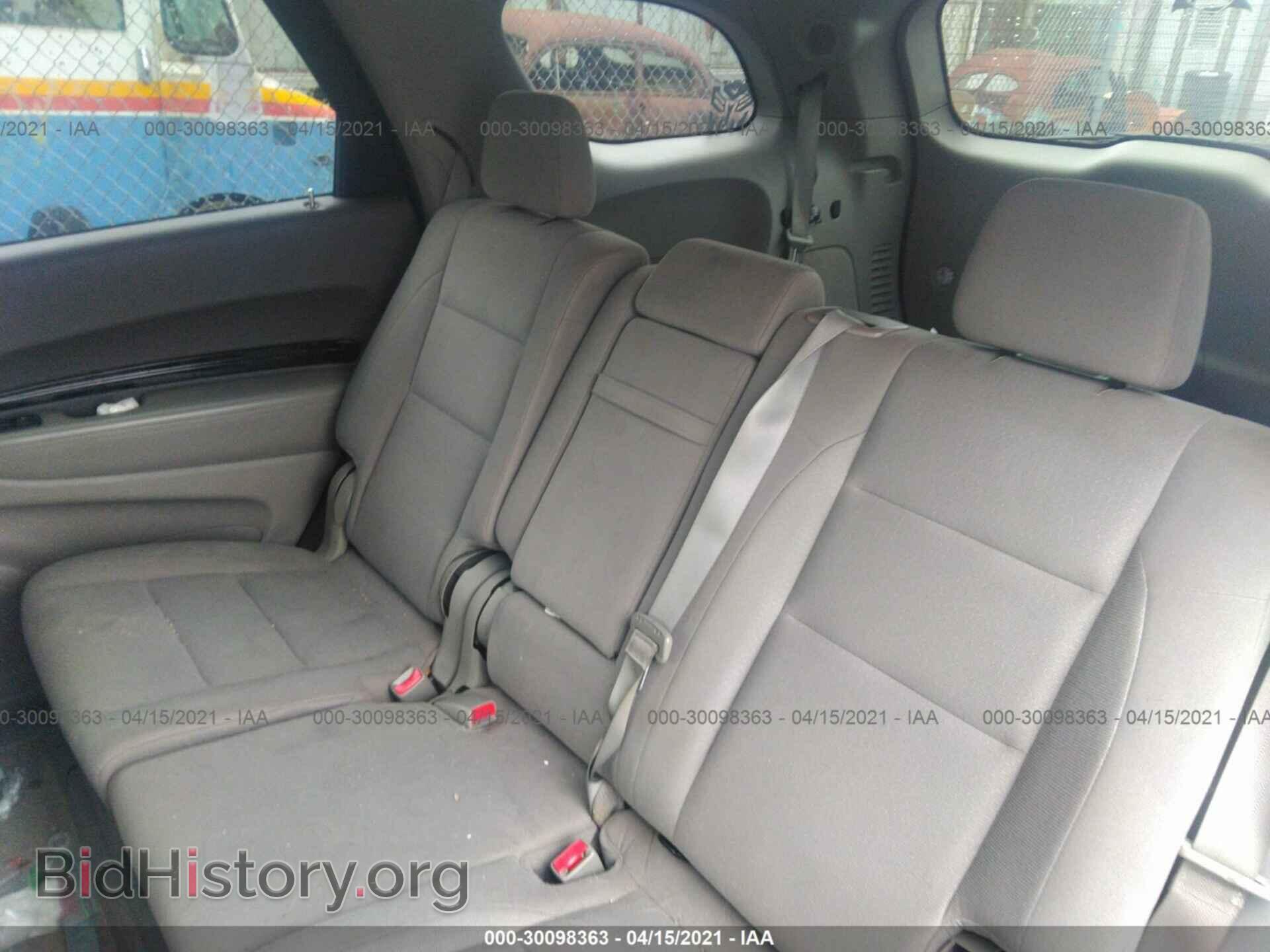 2012 DODGE DURANGO - VIN: 1C4RDJDG8CC144620 - Фото 8
