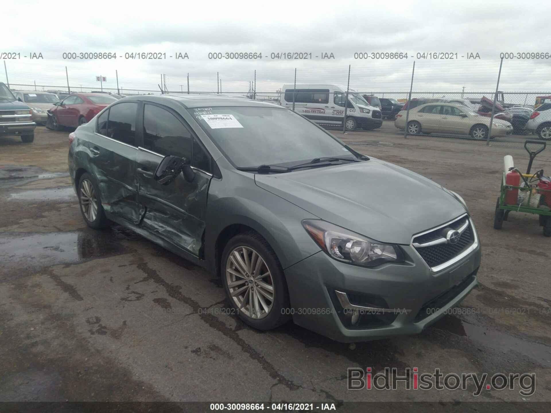 Photo JF1GJAN66FH016962 - SUBARU IMPREZA SEDAN 2015