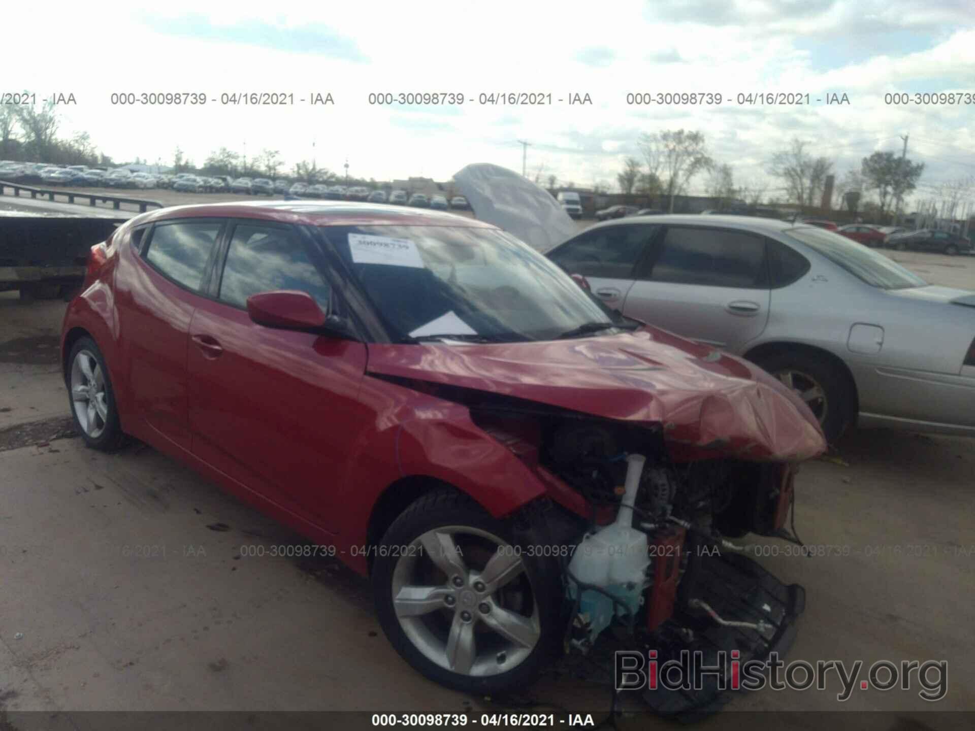 Photo KMHTC6AD5EU216477 - HYUNDAI VELOSTER 2014