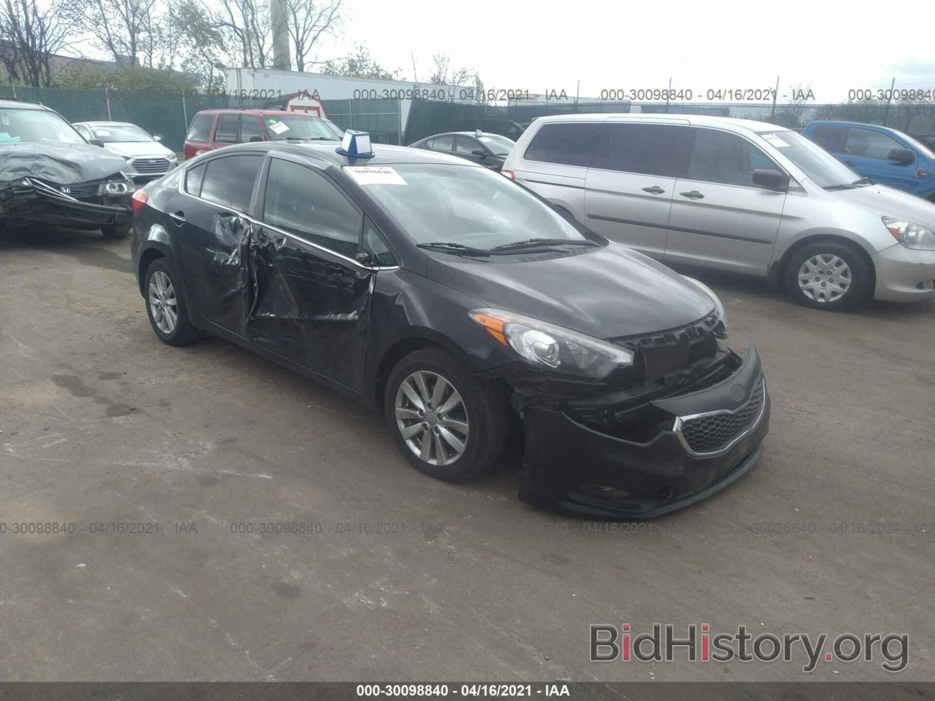 Photo KNAFX4A88E5108620 - KIA FORTE 2014