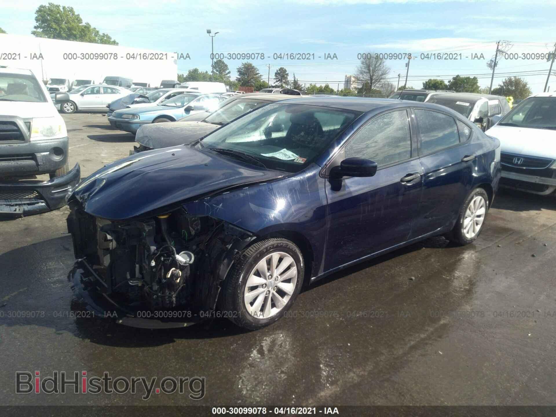 2013 DODGE DART - VIN: 1C3CDFAA5DD343191 - Фото 2