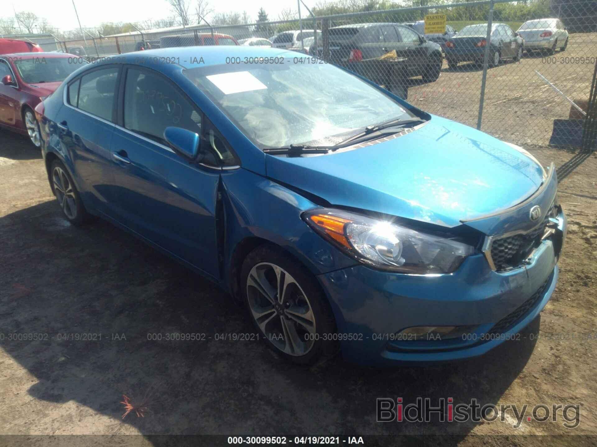 Photo KNAFX4A87F5321527 - KIA FORTE 2015