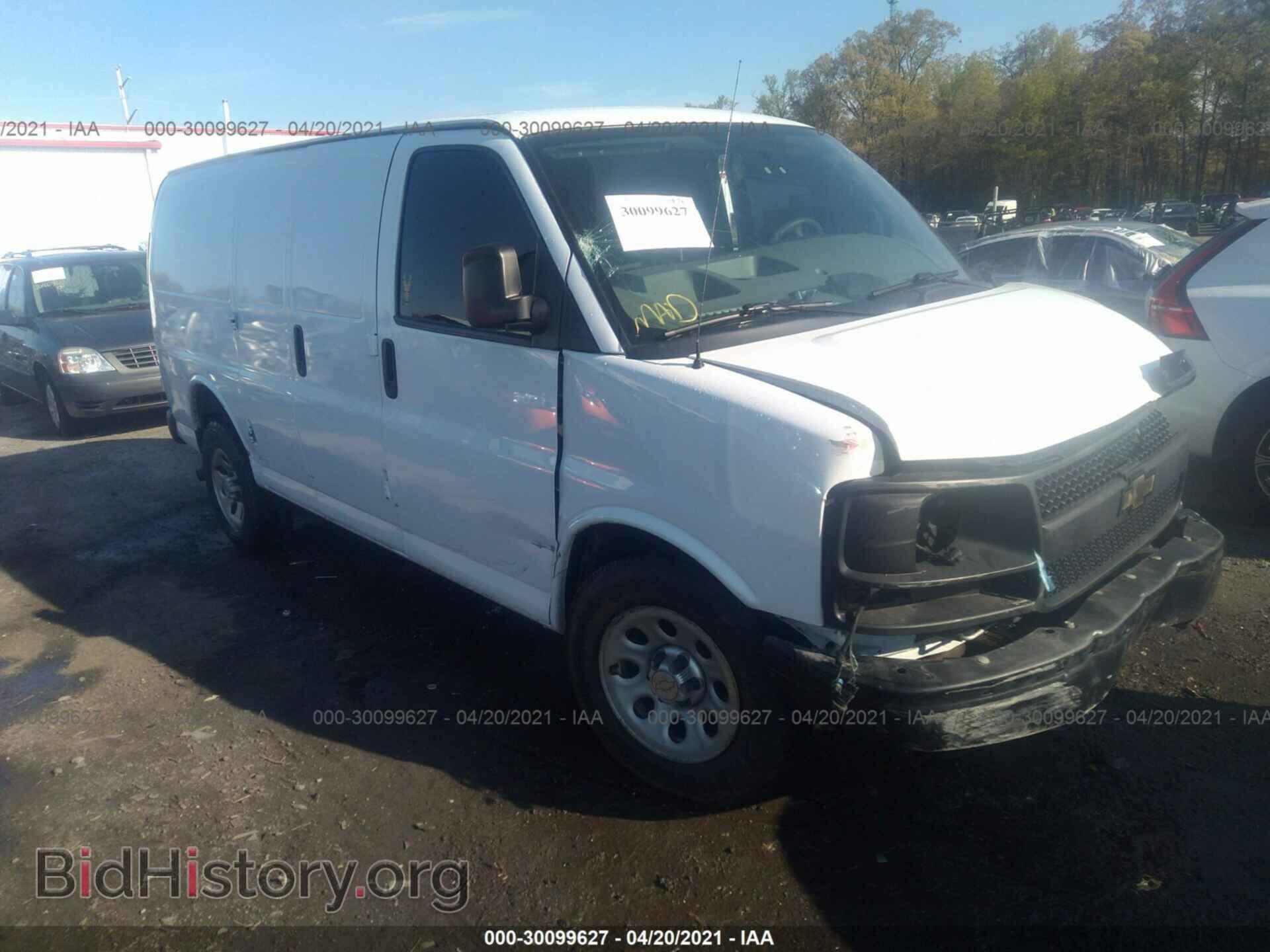 Photo 1GCSGAFX2E1105350 - CHEVROLET EXPRESS CARGO VAN 2014
