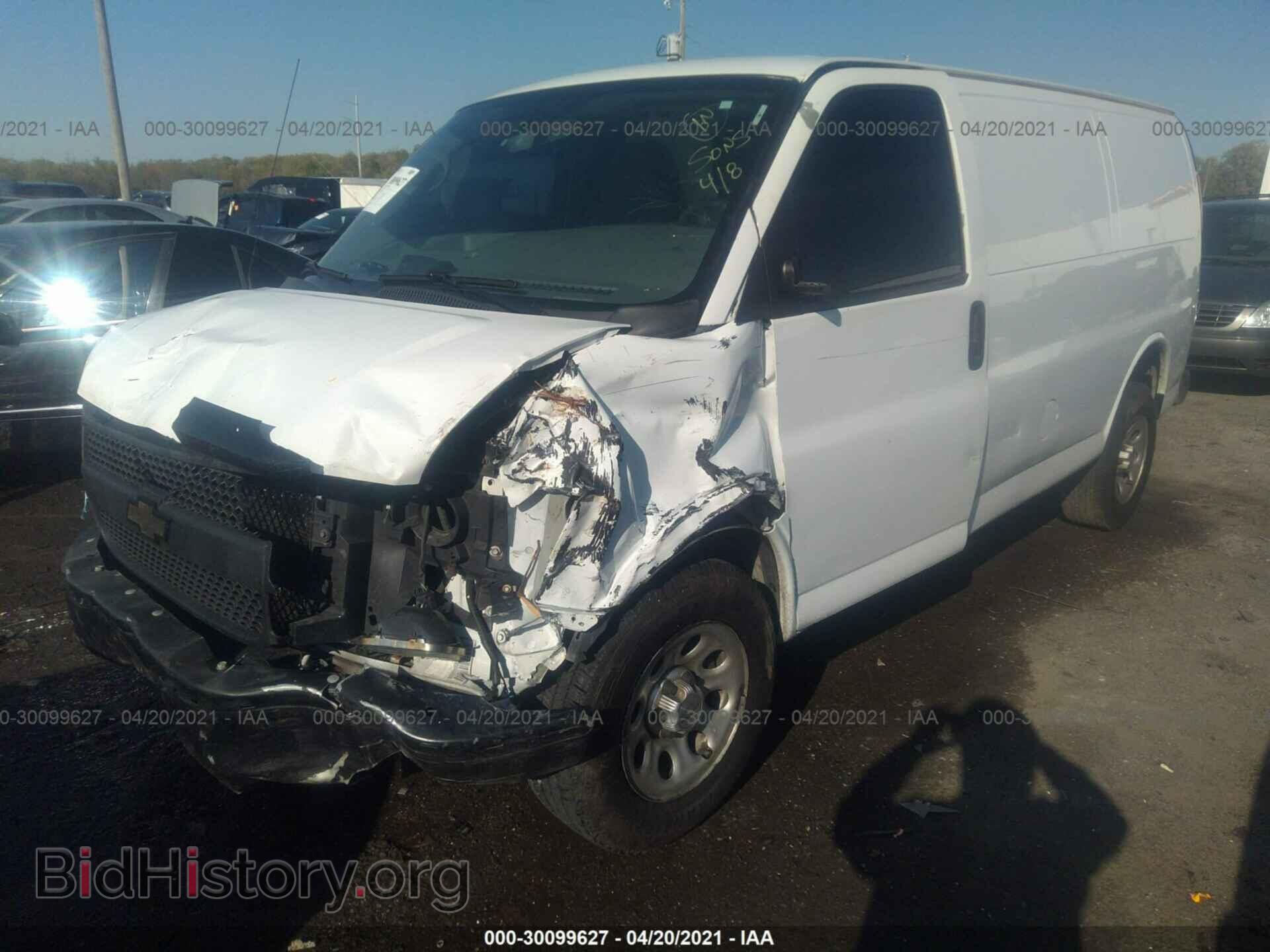 2014 CHEVROLET EXPRESS CARGO VAN - VIN: 1GCSGAFX2E1105350 - Фото 2