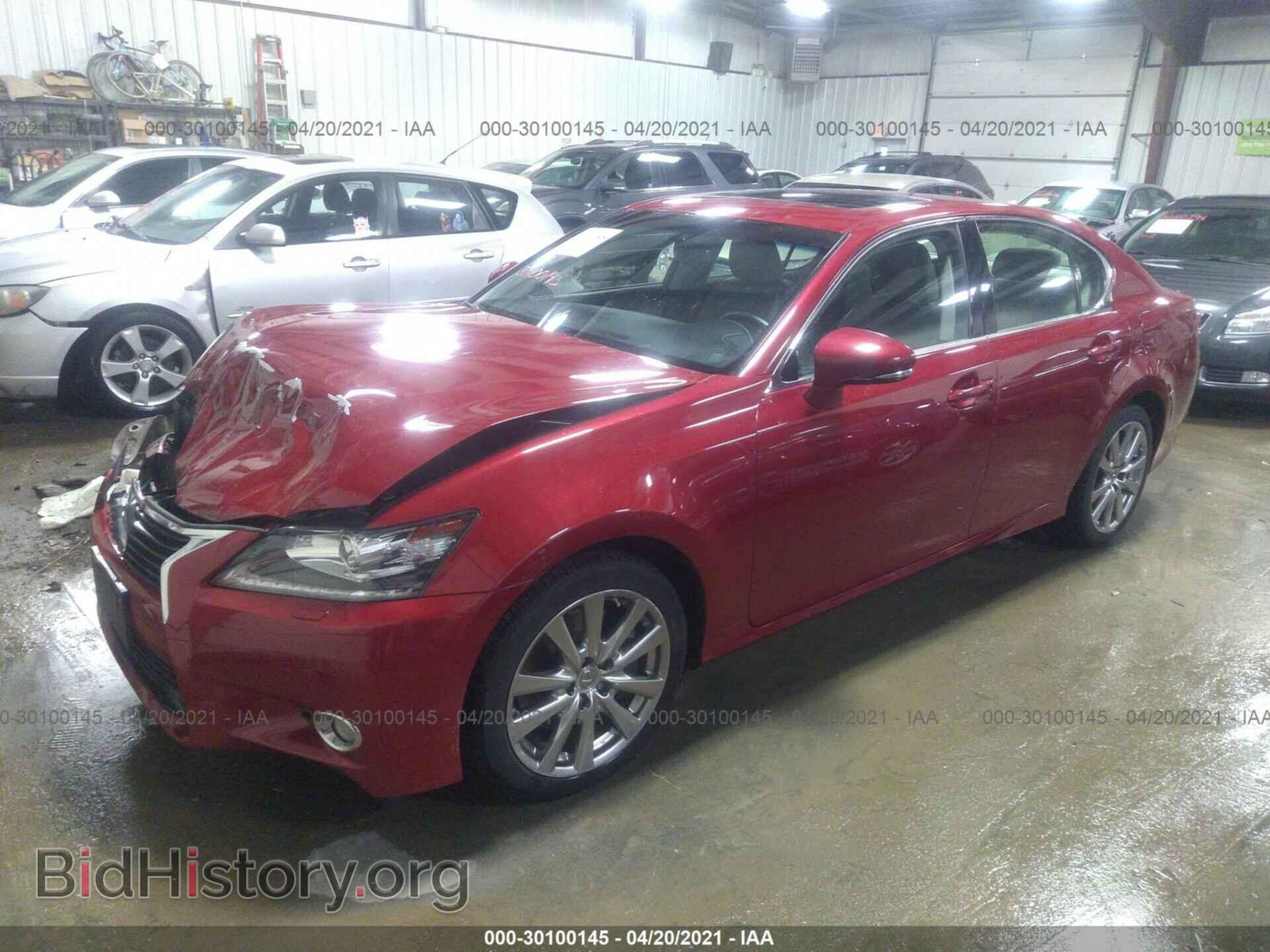 2013 LEXUS GS 350 - VIN: JTHCE1BL3D5005809 - Фото 2