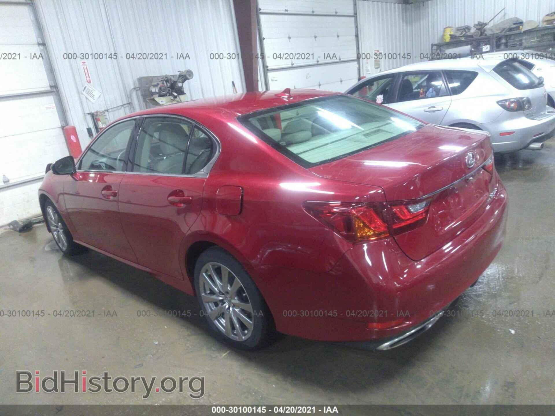 2013 LEXUS GS 350 - VIN: JTHCE1BL3D5005809 - Фото 3