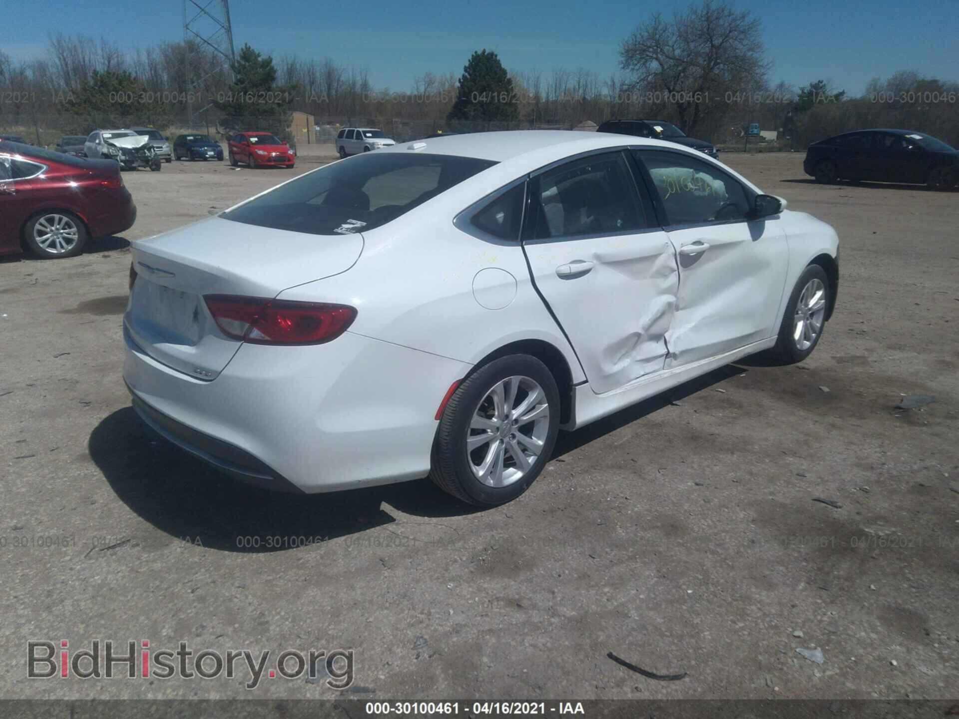 2015 CHRYSLER 200 - VIN: 1C3CCCABXFN719455 - Фото 4