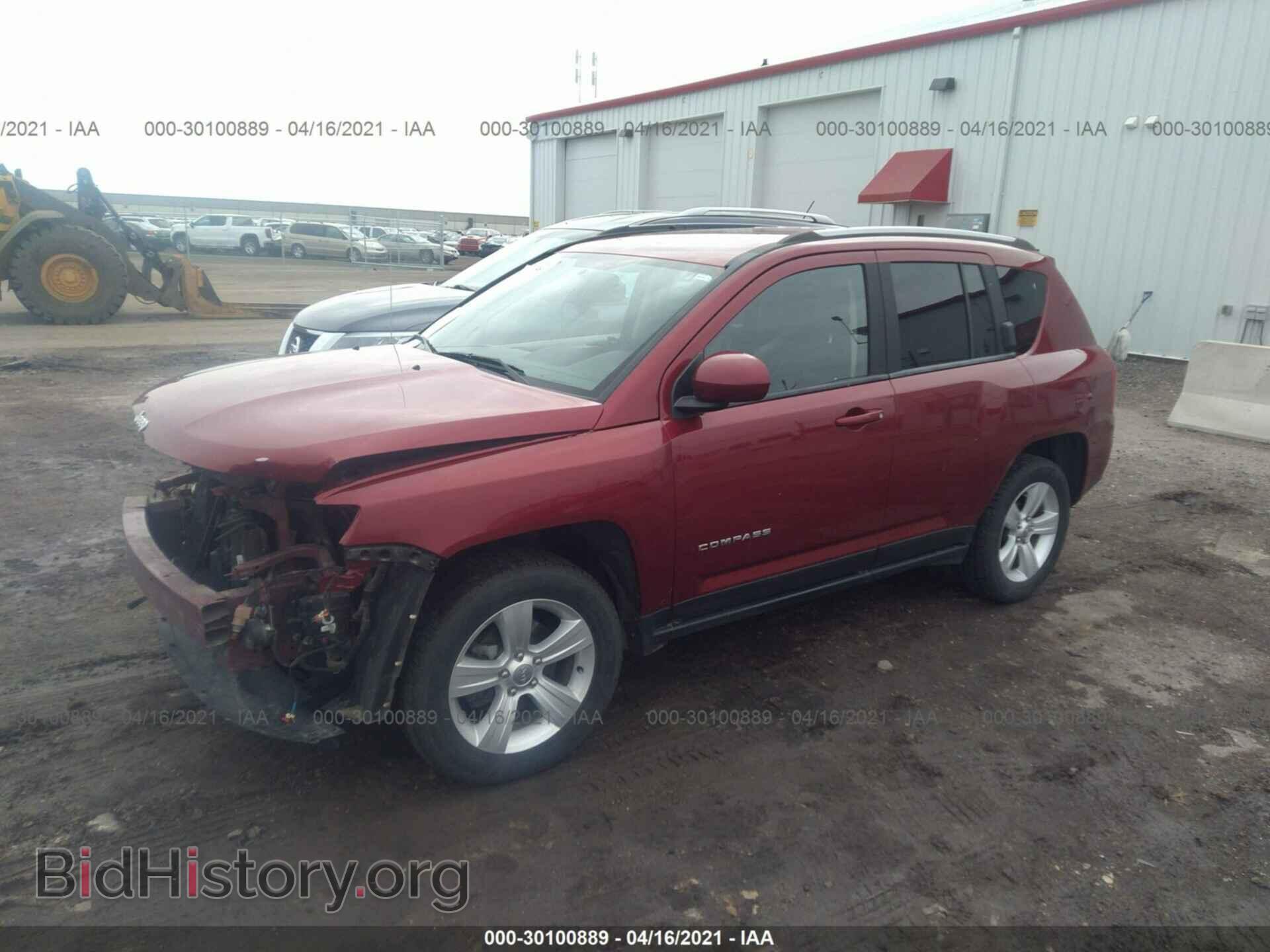 2015 JEEP COMPASS - VIN: 1C4NJDEB4FD393958 - Фото 2