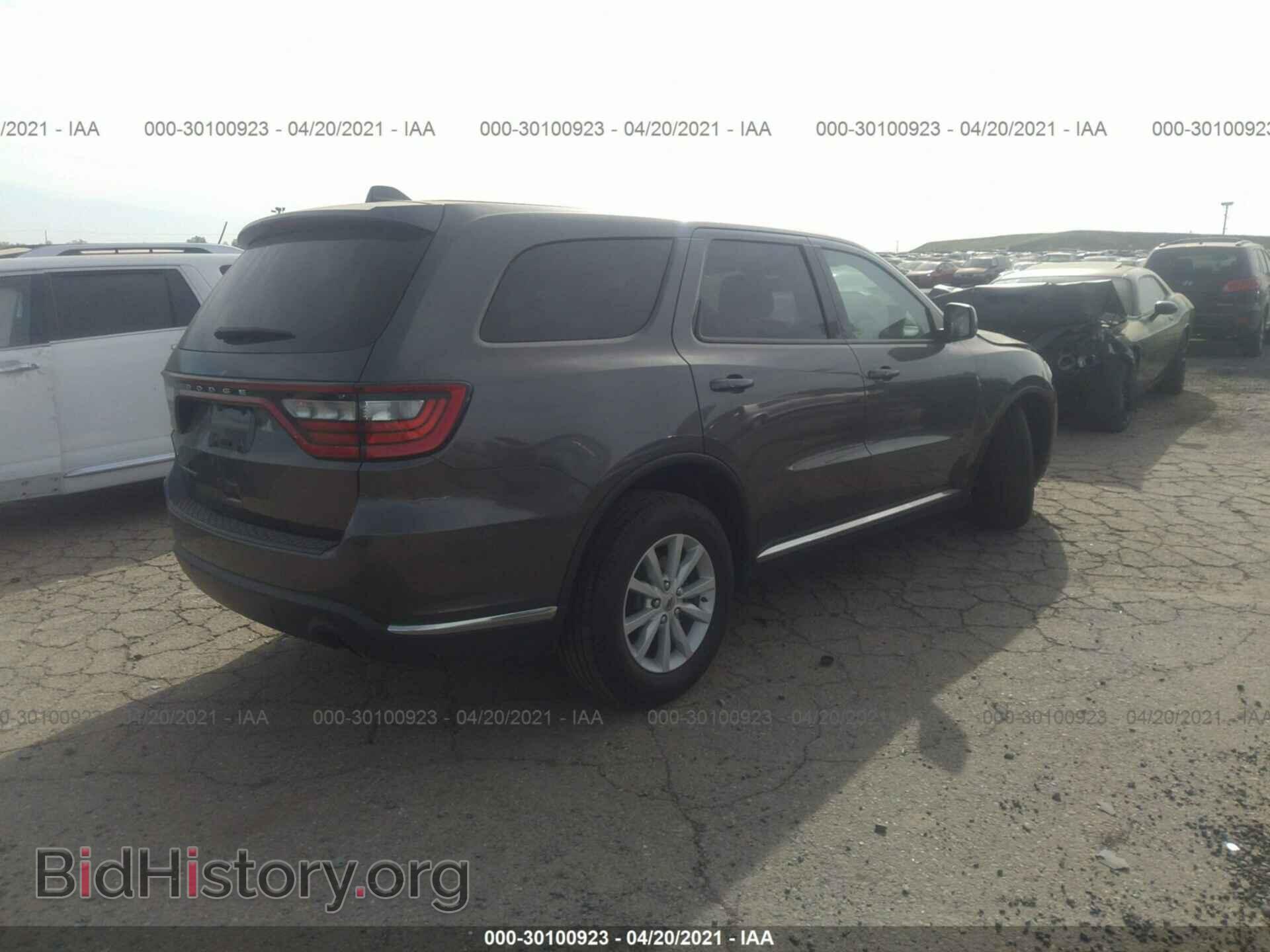 2020 DODGE DURANGO - VIN: 1C4RDHAGXLC129730 - Фото 4