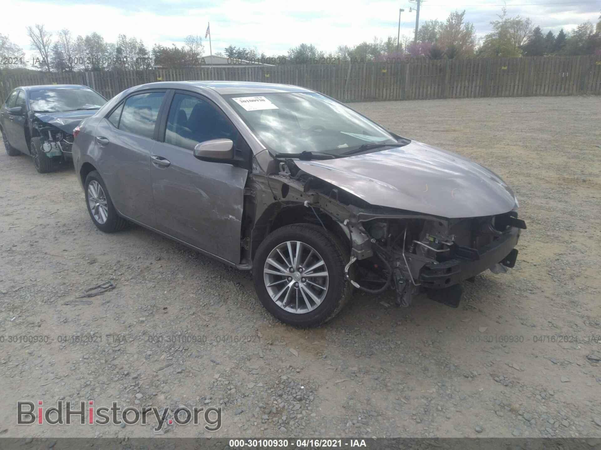 Фотография 2T1BURHE8EC015425 - TOYOTA COROLLA 2014