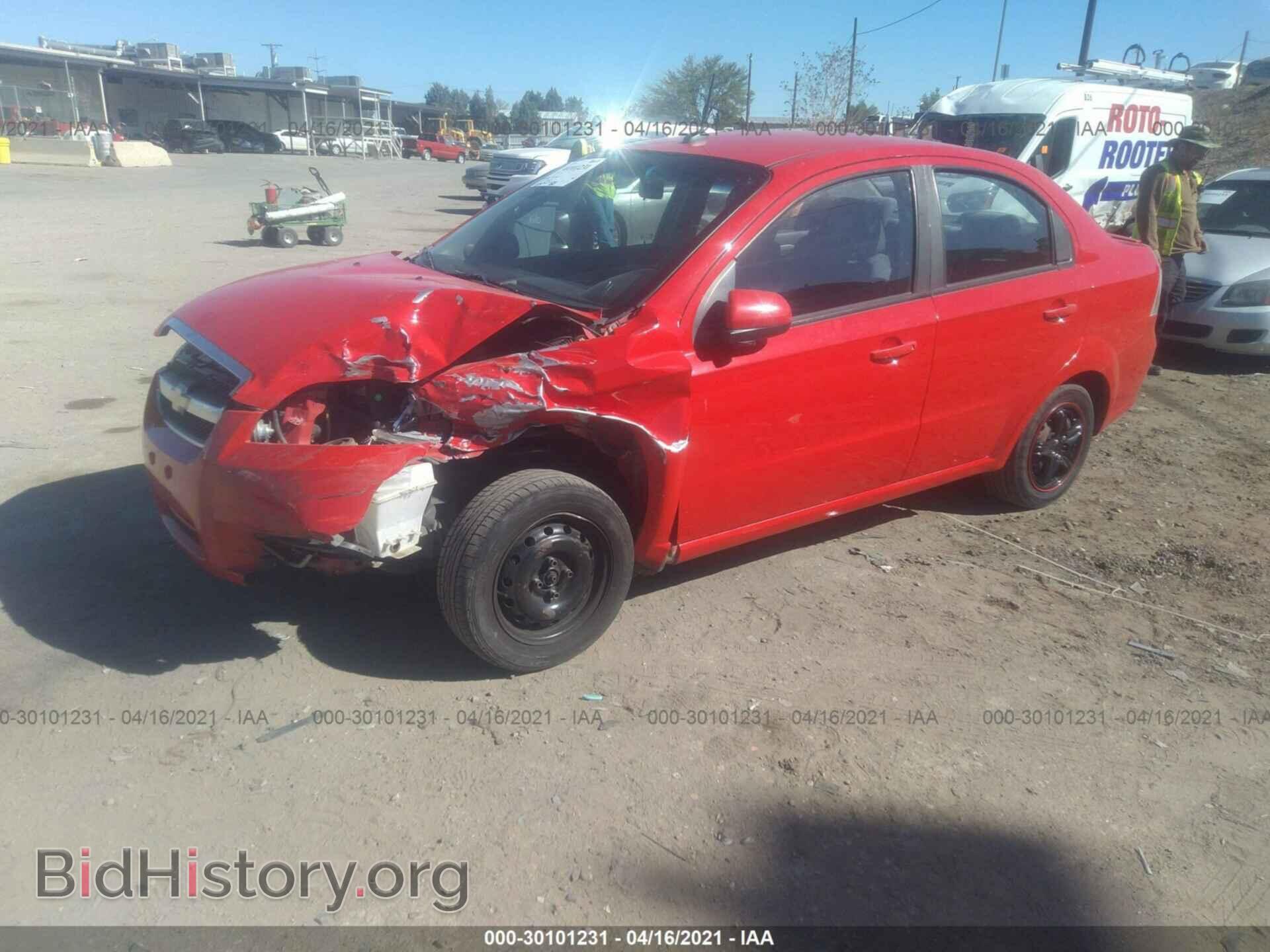 2010 CHEVROLET AVEO - VIN: KL1TD5DE9AB113785 - Фото 2