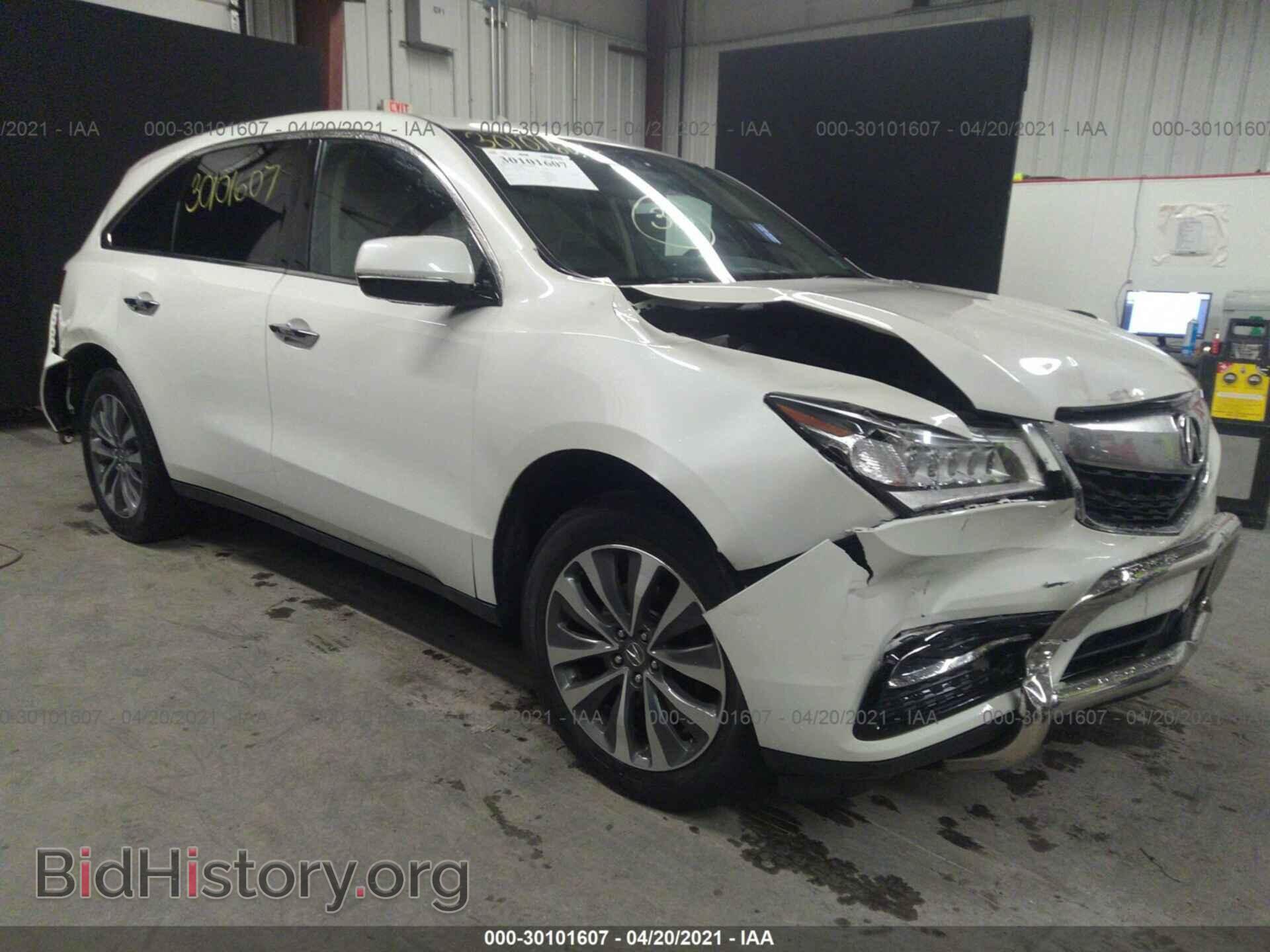 Photo 5FRYD4H44GB045071 - ACURA MDX 2016
