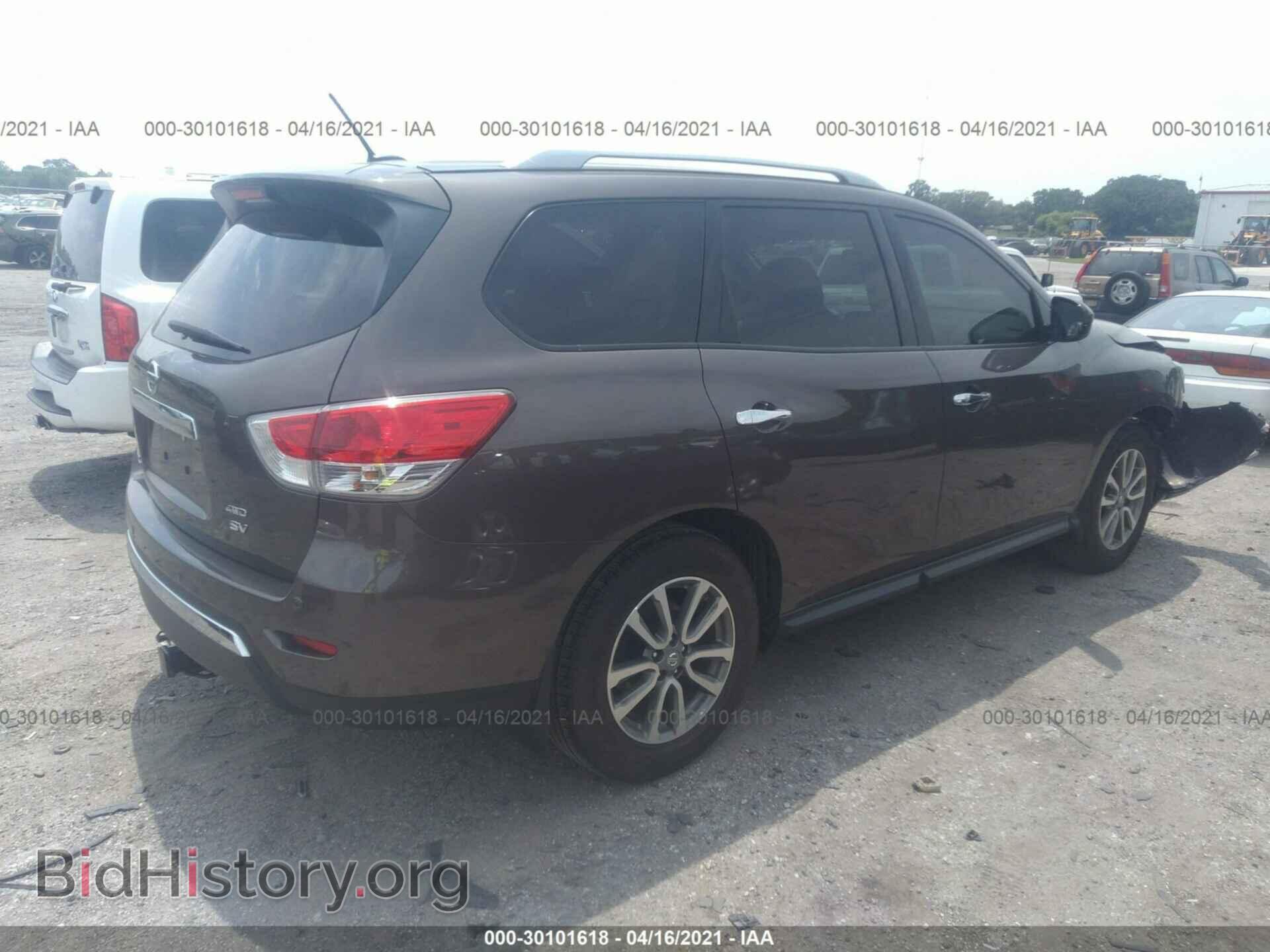 2015 NISSAN PATHFINDER - VIN: 5N1AR2MM6FC720487 - Фото 4
