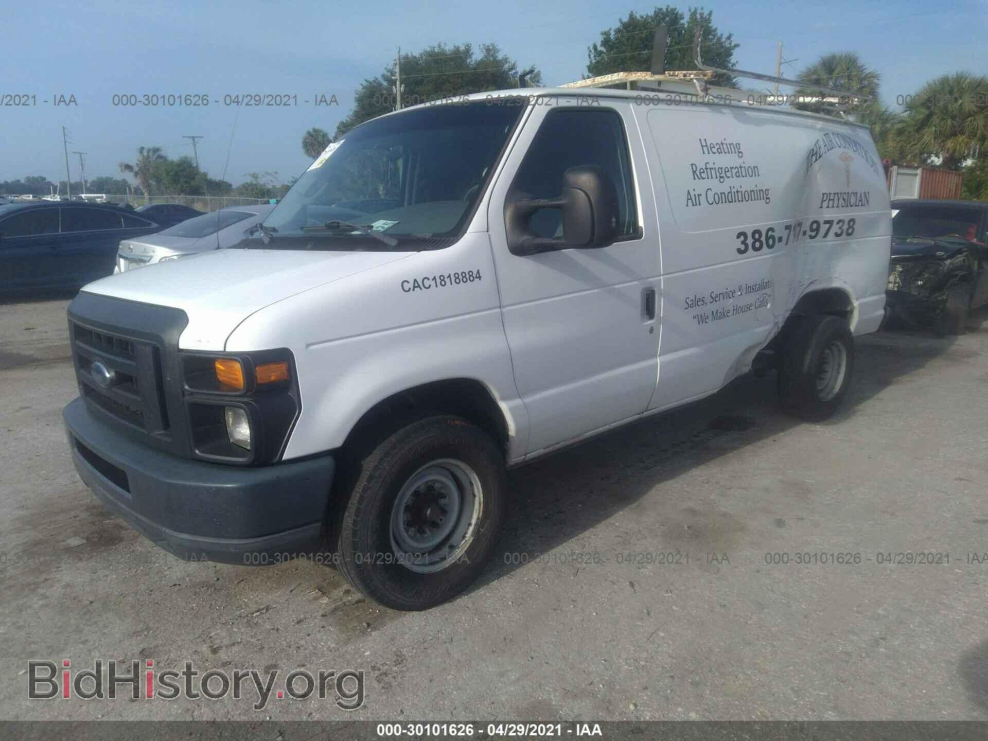 2008 FORD ECONOLINE CARGO VAN - VIN: 1FTNE24W48DA17129 - Фото 2