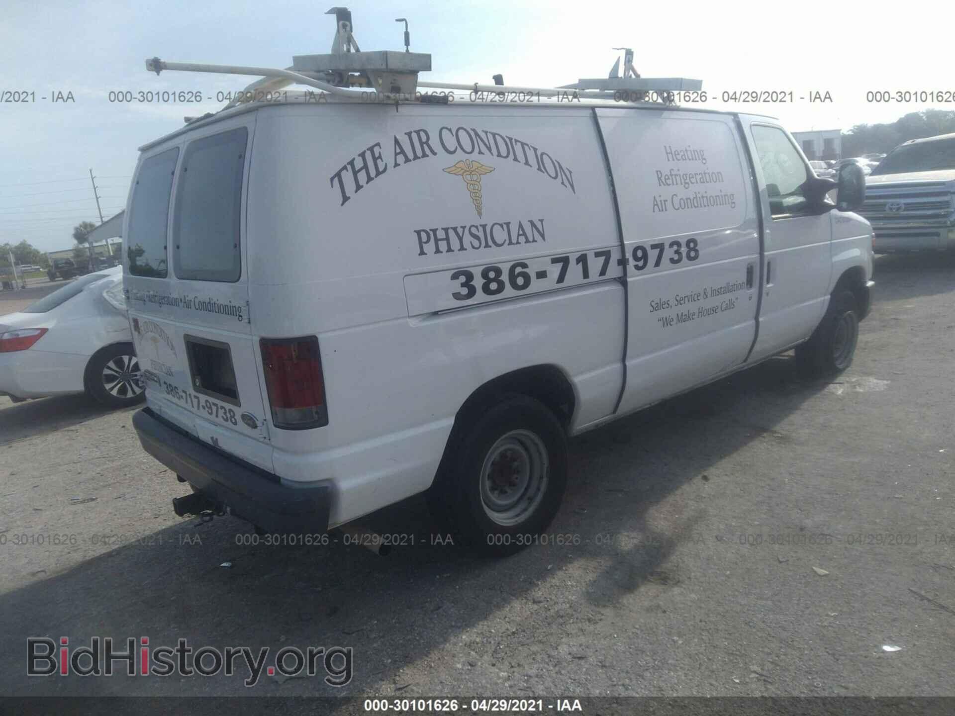 2008 FORD ECONOLINE CARGO VAN - VIN: 1FTNE24W48DA17129 - Фото 4