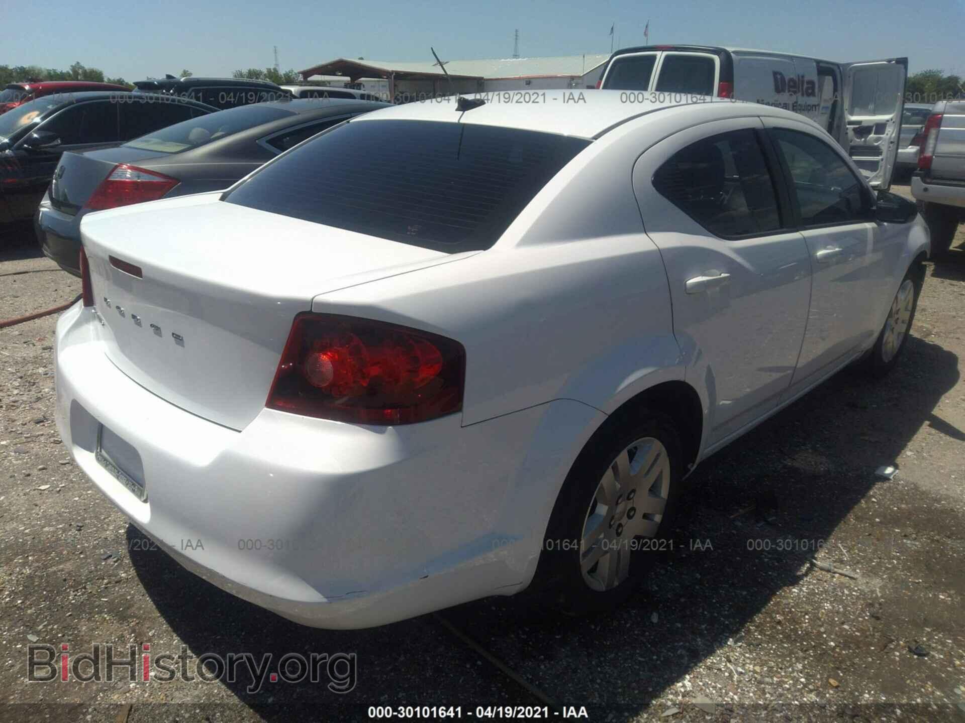 2014 DODGE AVENGER - VIN: 1C3CDZAB3EN118788 - Фото 4