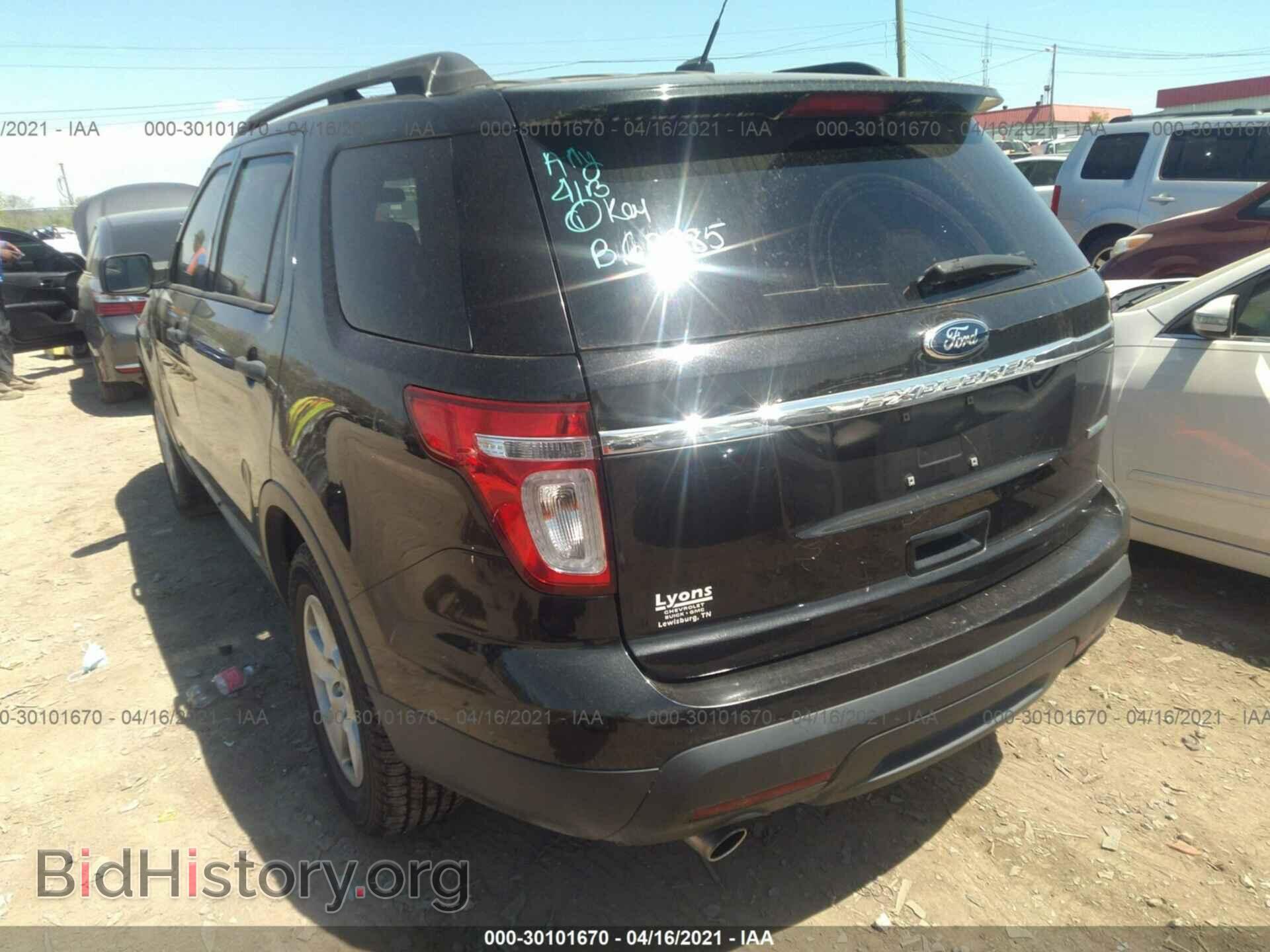 2013 FORD EXPLORER - VIN: 1FM5K7B95DGB60985 - Фото 3