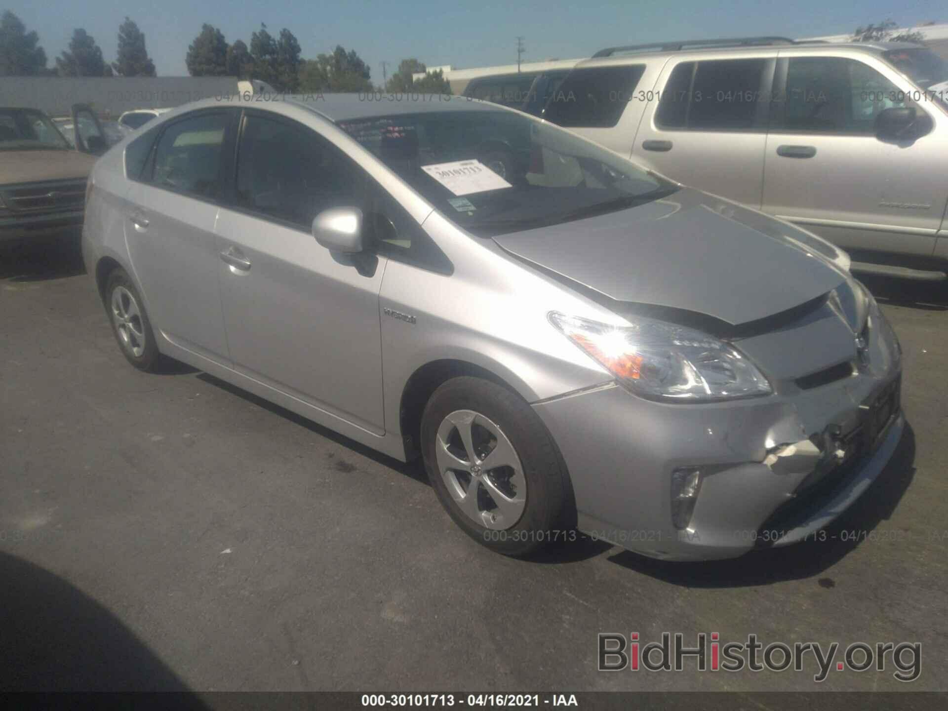 Photo JTDKN3DU6F0419990 - TOYOTA PRIUS 2015