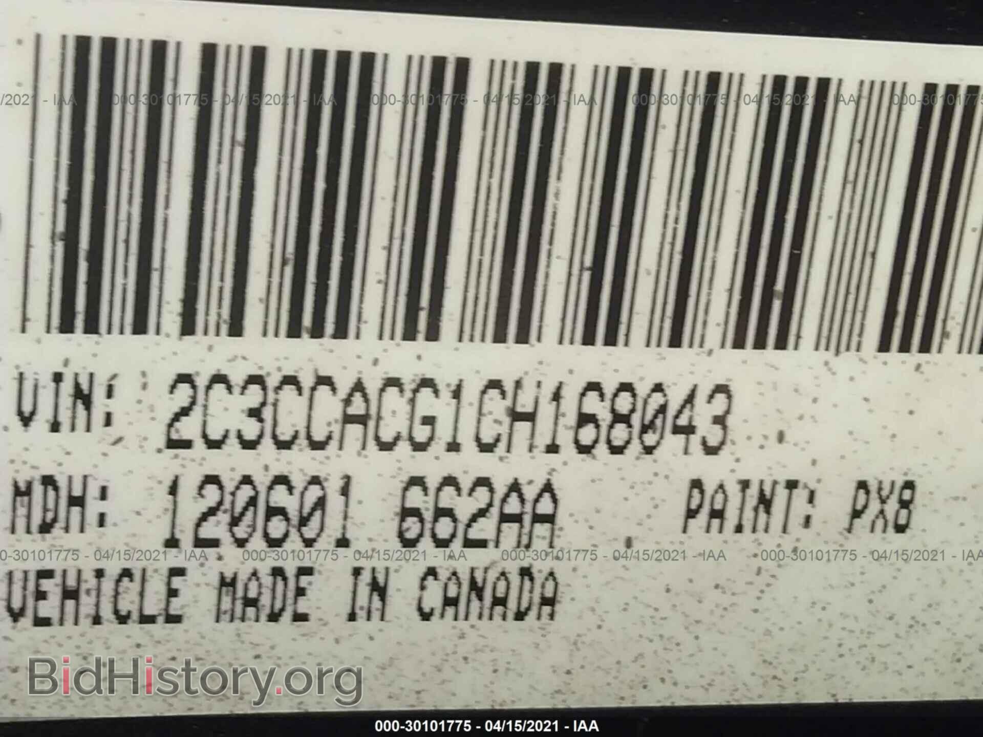 2012 CHRYSLER 300 - VIN: 2C3CCACG1CH168043 - Photo 9