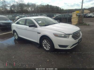 2013 Ford TAURUS SE, white — VIN 1FAHP2D80DG162420, IAAI