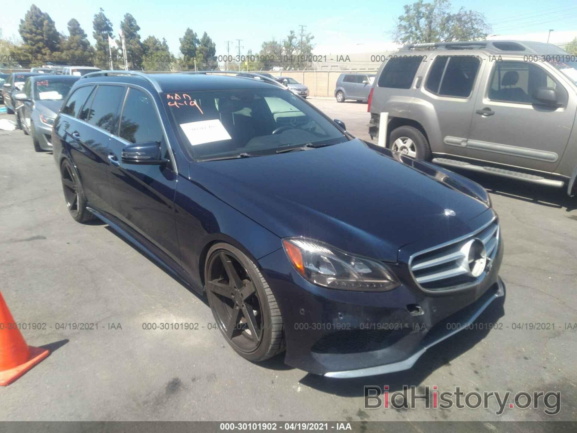 Photo WDDHH8JB8EA856213 - MERCEDES-BENZ E-CLASS 2014