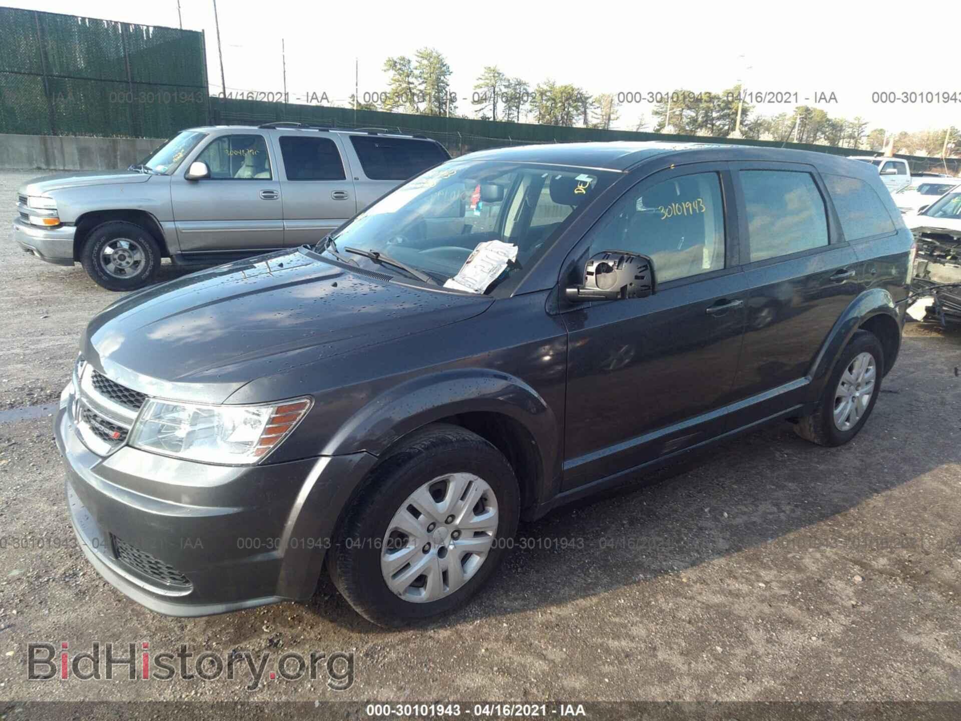 2014 DODGE JOURNEY - VIN: 3C4PDCAB7ET133269 - Фото 2