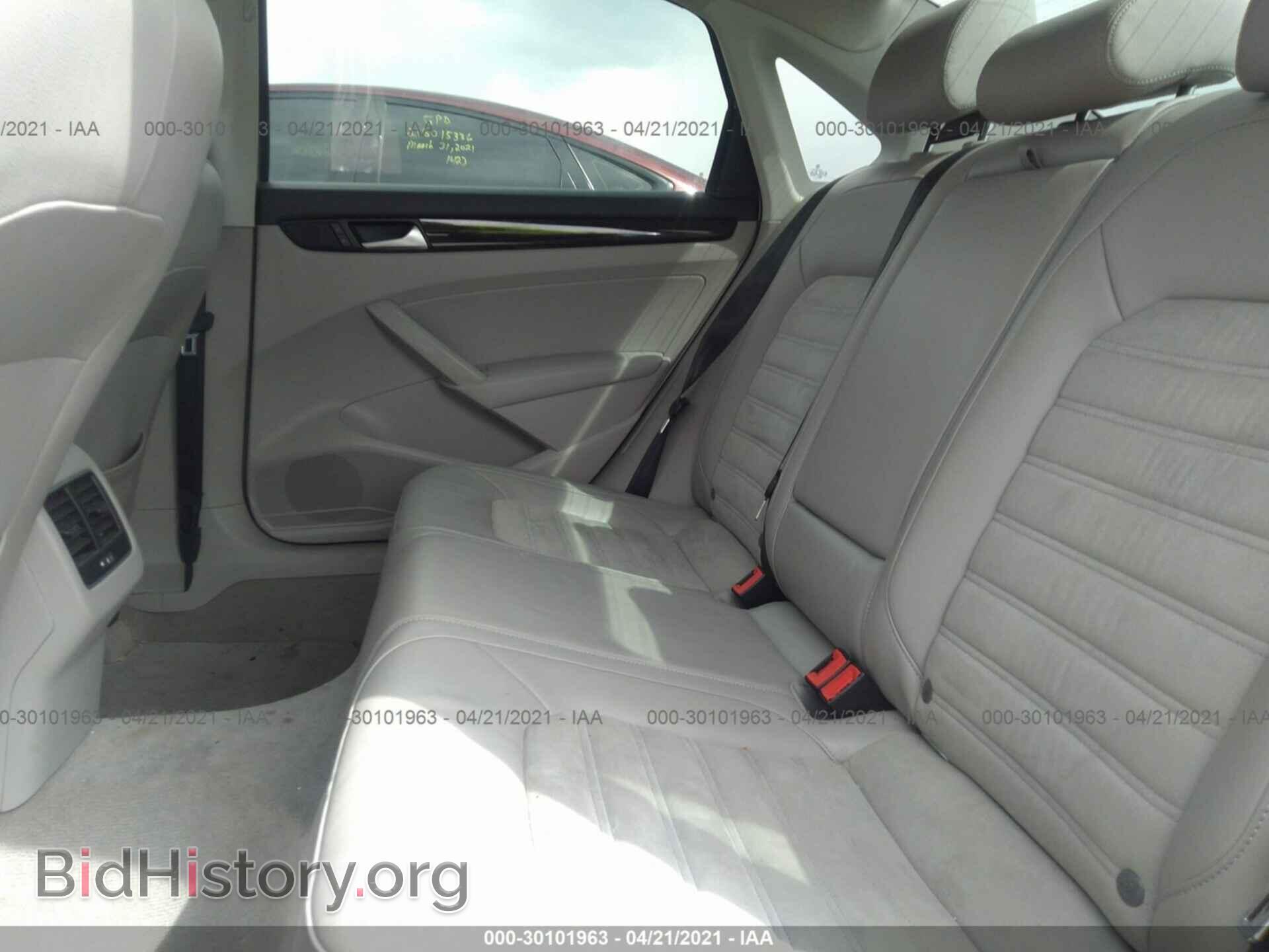 2014 VOLKSWAGEN PASSAT - VIN: 1VWCN7A36EC045978 - Фото 8