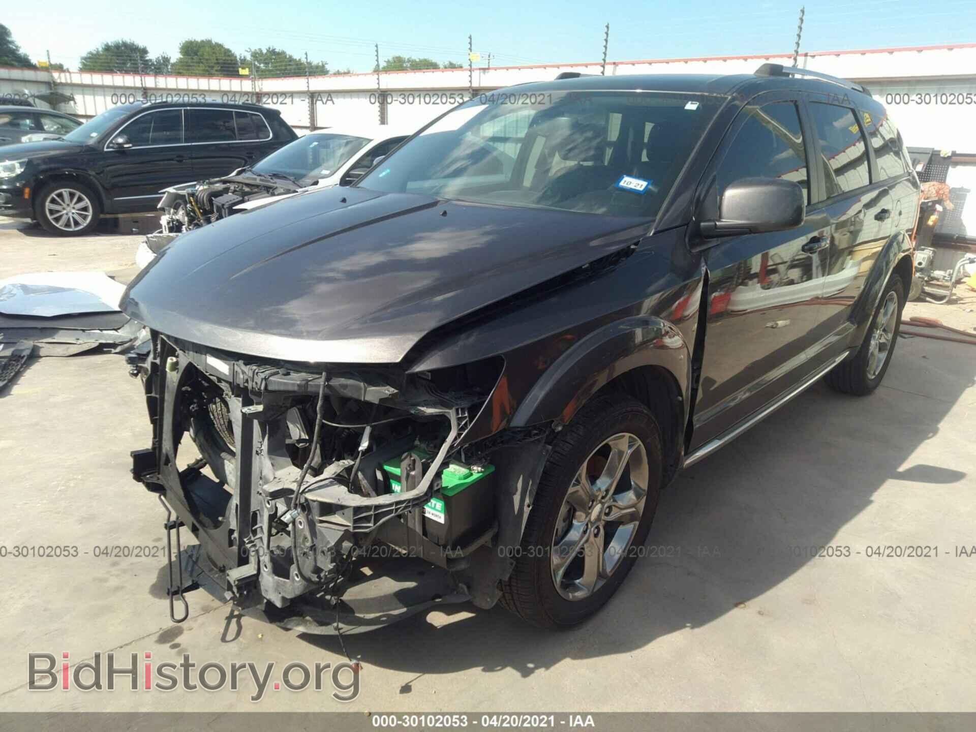 2016 DODGE JOURNEY - VIN: 3C4PDCGB7GT195040 - Фото 2