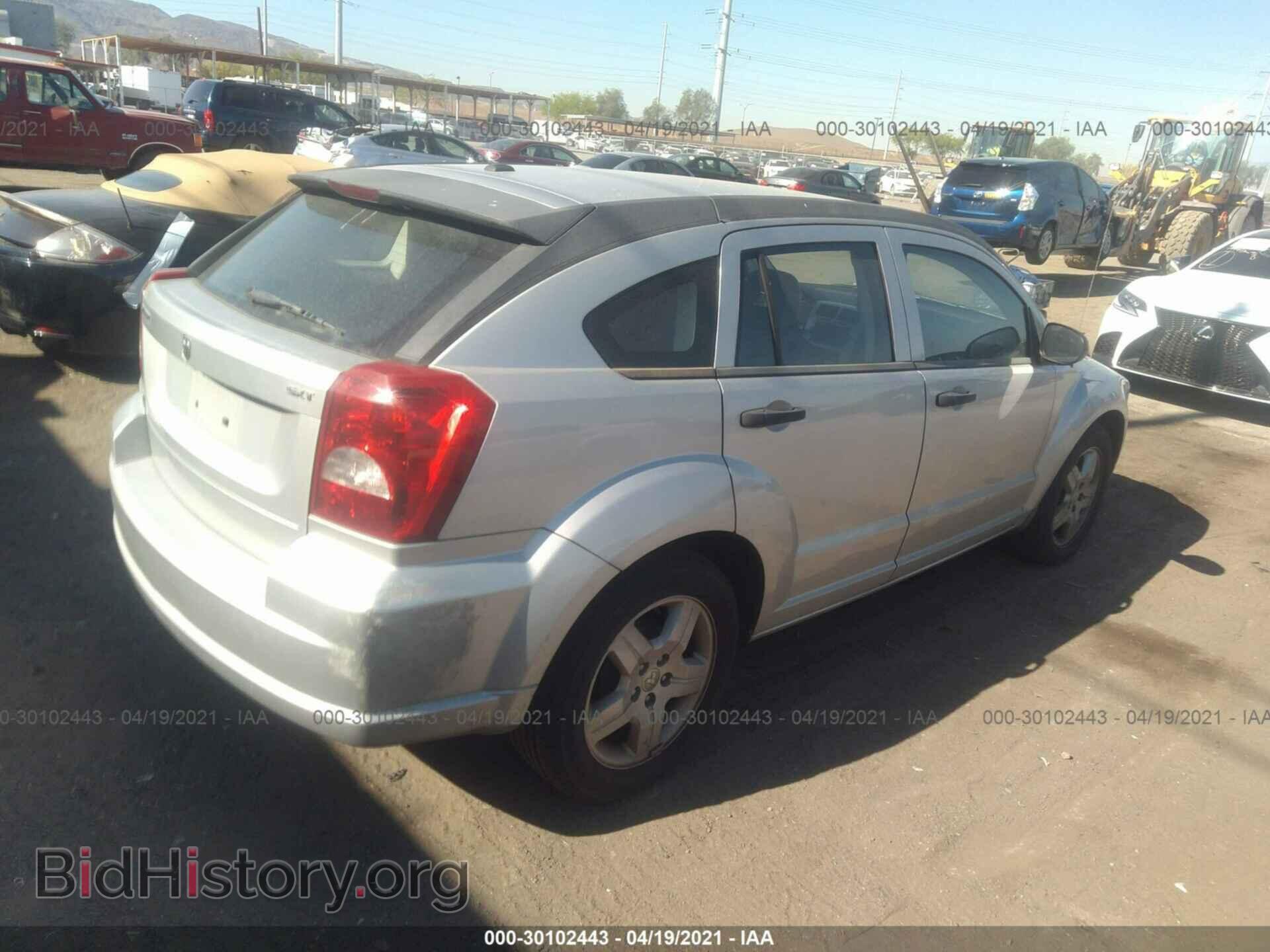 2008 DODGE CALIBER - VIN: 1B3HB48B58D630452 - Фото 4