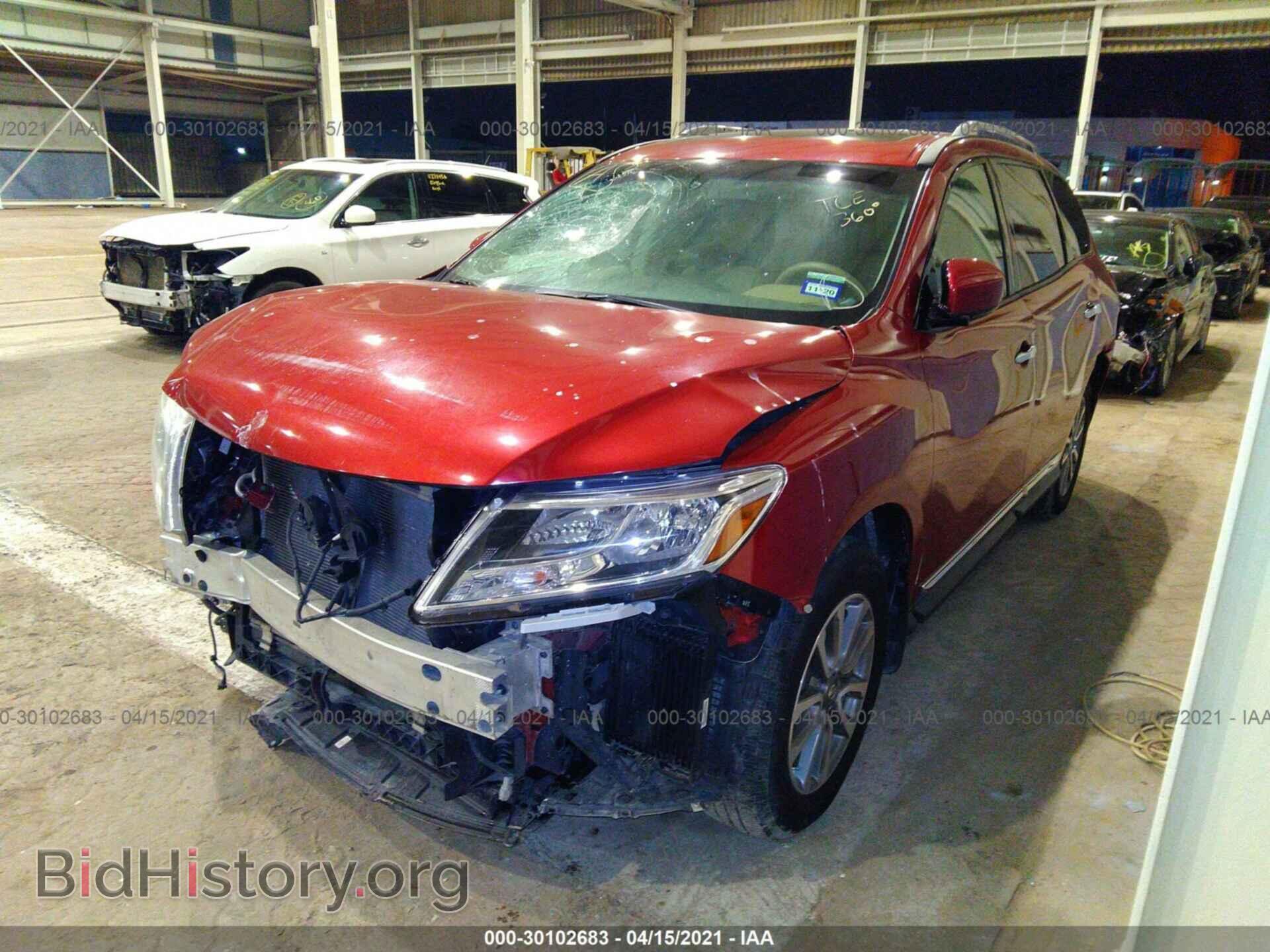 2013 NISSAN PATHFINDER - VIN: 5N1AR2MM3DC687512 - Фото 2