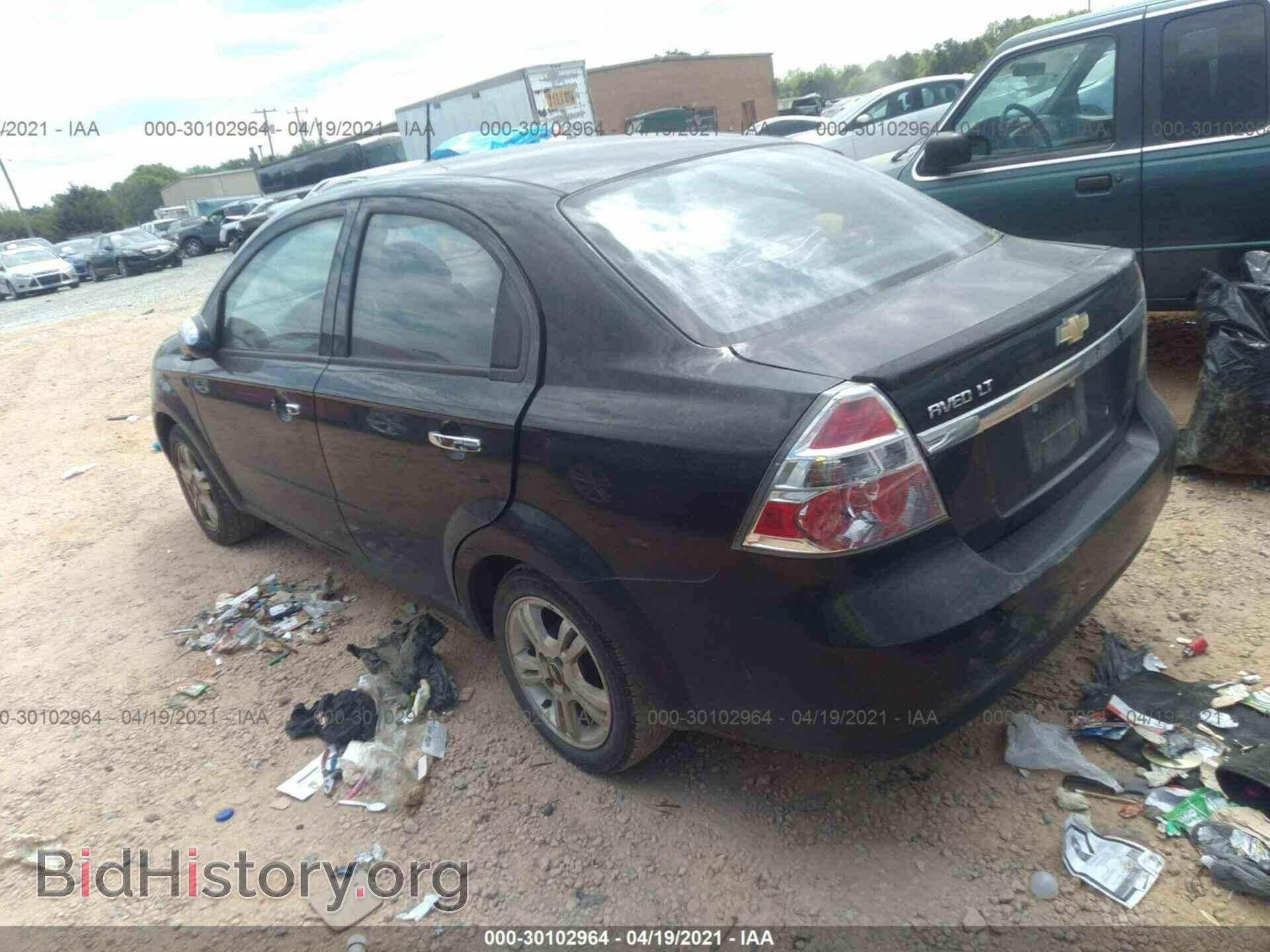 2011 CHEVROLET AVEO - VIN: KL1TD5DE6BB182290 - Фото 3