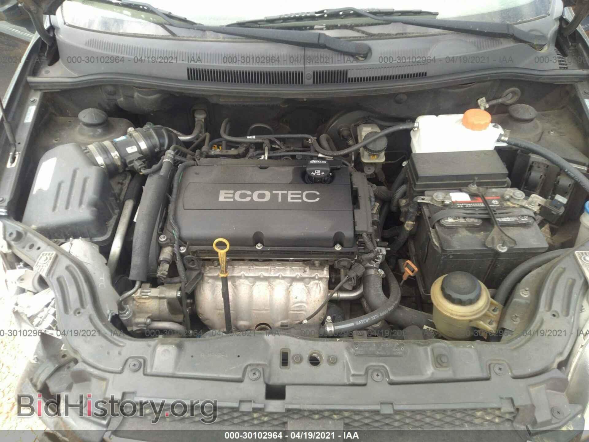 2011 CHEVROLET AVEO - VIN: KL1TD5DE6BB182290 - Фото 10