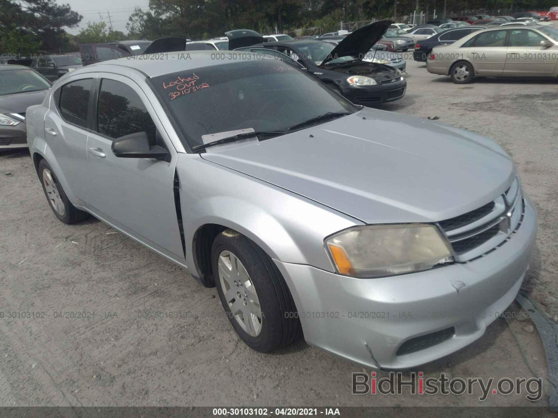 Photo 1B3BD4FB4BN608222 - DODGE AVENGER 2011