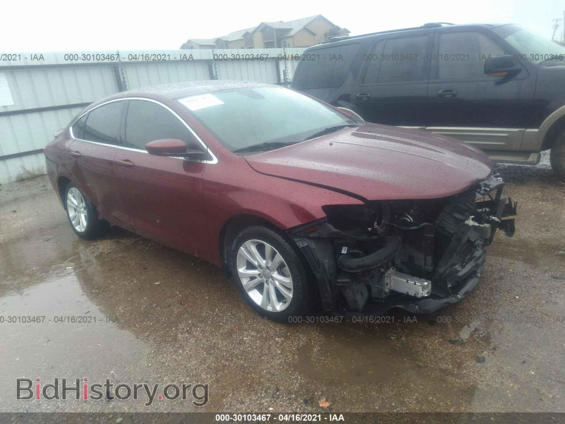 Фотография 1C3CCCAB9FN706406 - CHRYSLER 200 2015