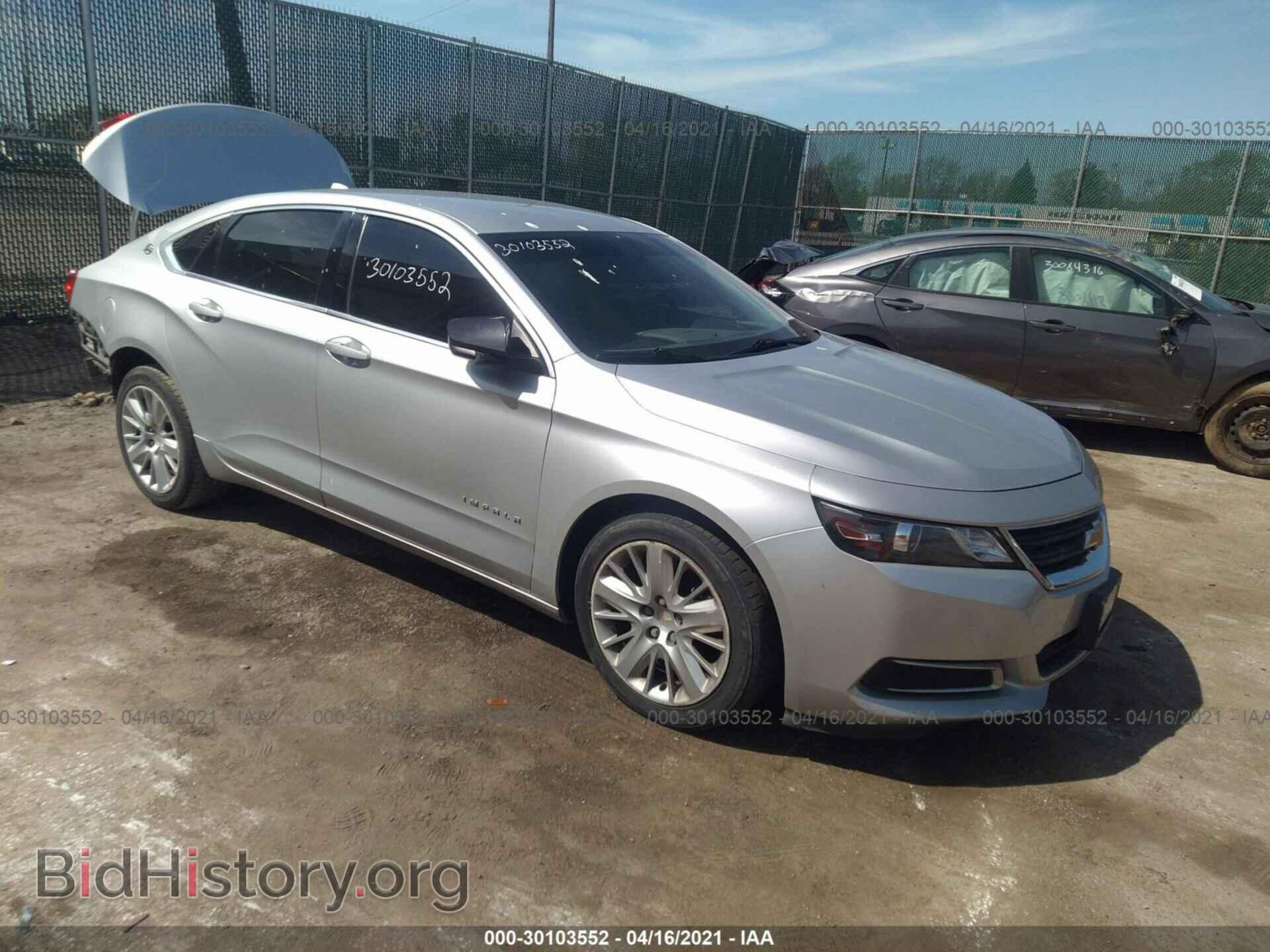 Фотография 1G11Y5SL6EU102493 - CHEVROLET IMPALA 2014