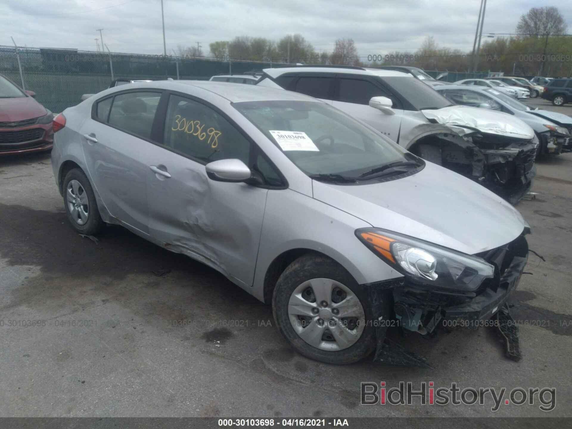 Photo KNAFK4A66G5574532 - KIA FORTE 2016