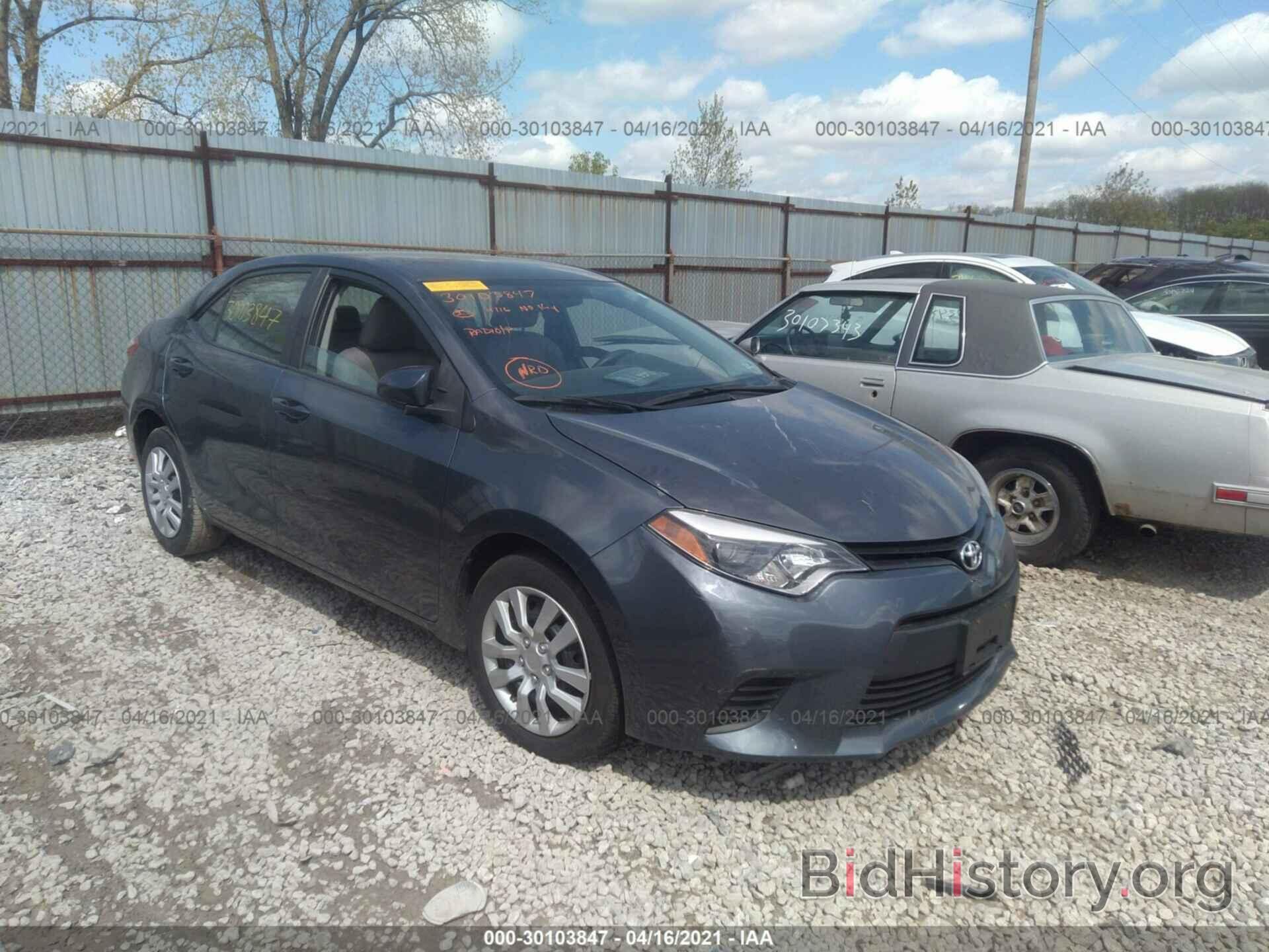 Photo 2T1BURHE1EC092489 - TOYOTA COROLLA 2014