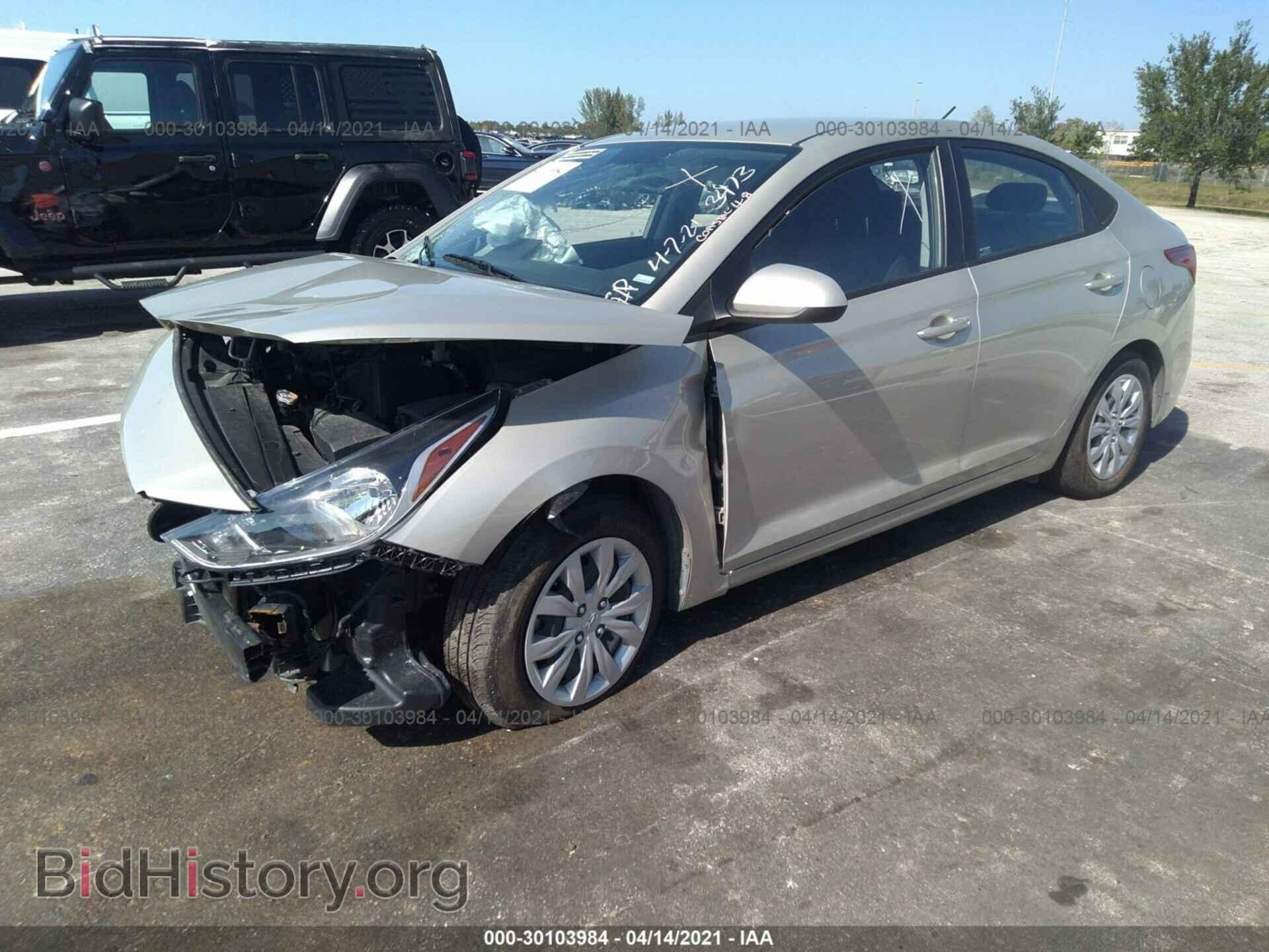 2020 HYUNDAI ACCENT - VIN: 3KPC24A67LE113473 - Фото 2