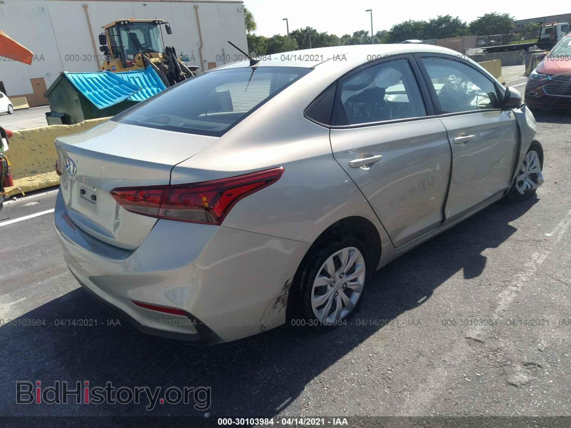 2020 HYUNDAI ACCENT - VIN: 3KPC24A67LE113473 - Фото 4