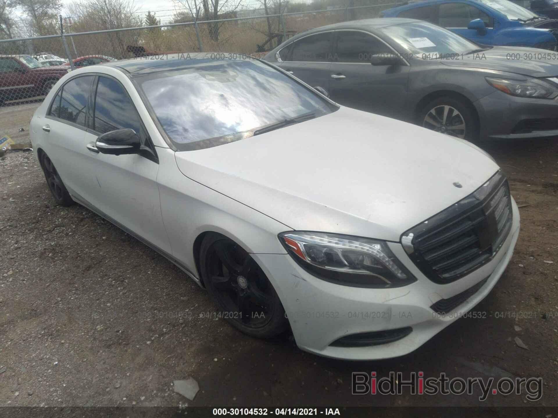 Photo WDDUG8FB6FA129602 - MERCEDES-BENZ S-CLASS 2015