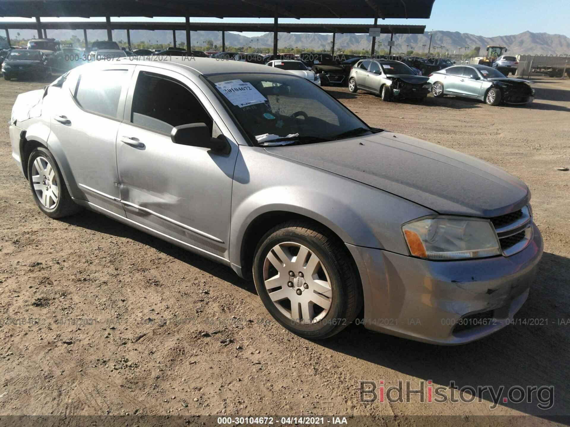 Фотография 1C3CDZAB0EN214653 - DODGE AVENGER 2014