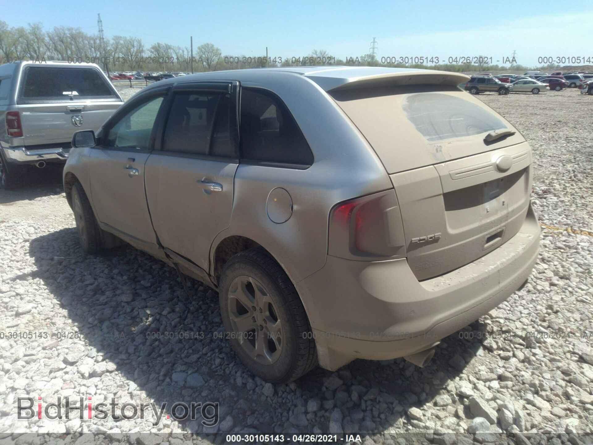 2011 FORD EDGE - VIN: 2FMDK3JC0BBB21405 - Фото 3