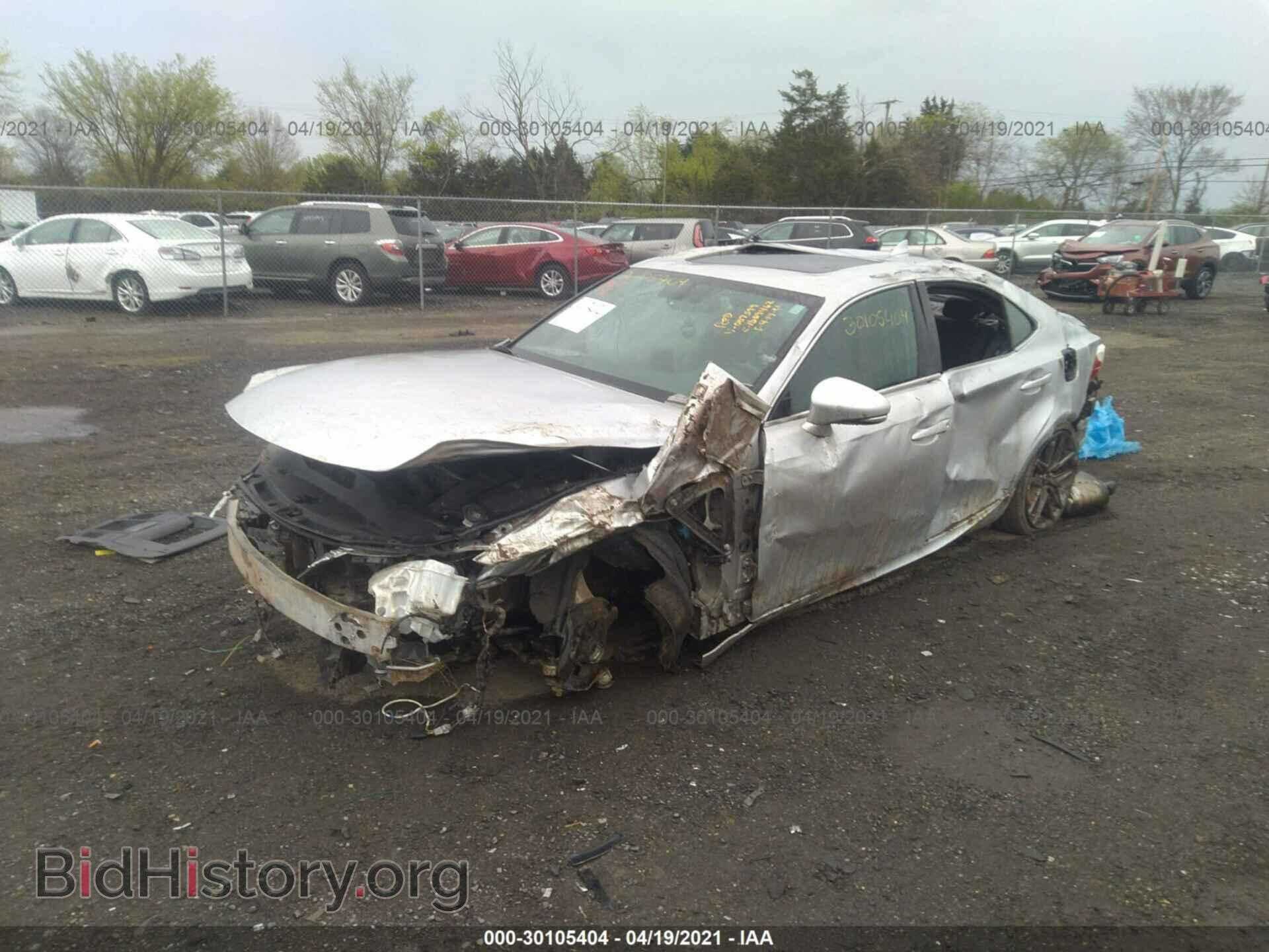 2014 LEXUS IS 250 - VIN: JTHCF1D22E5007599 - Фото 2