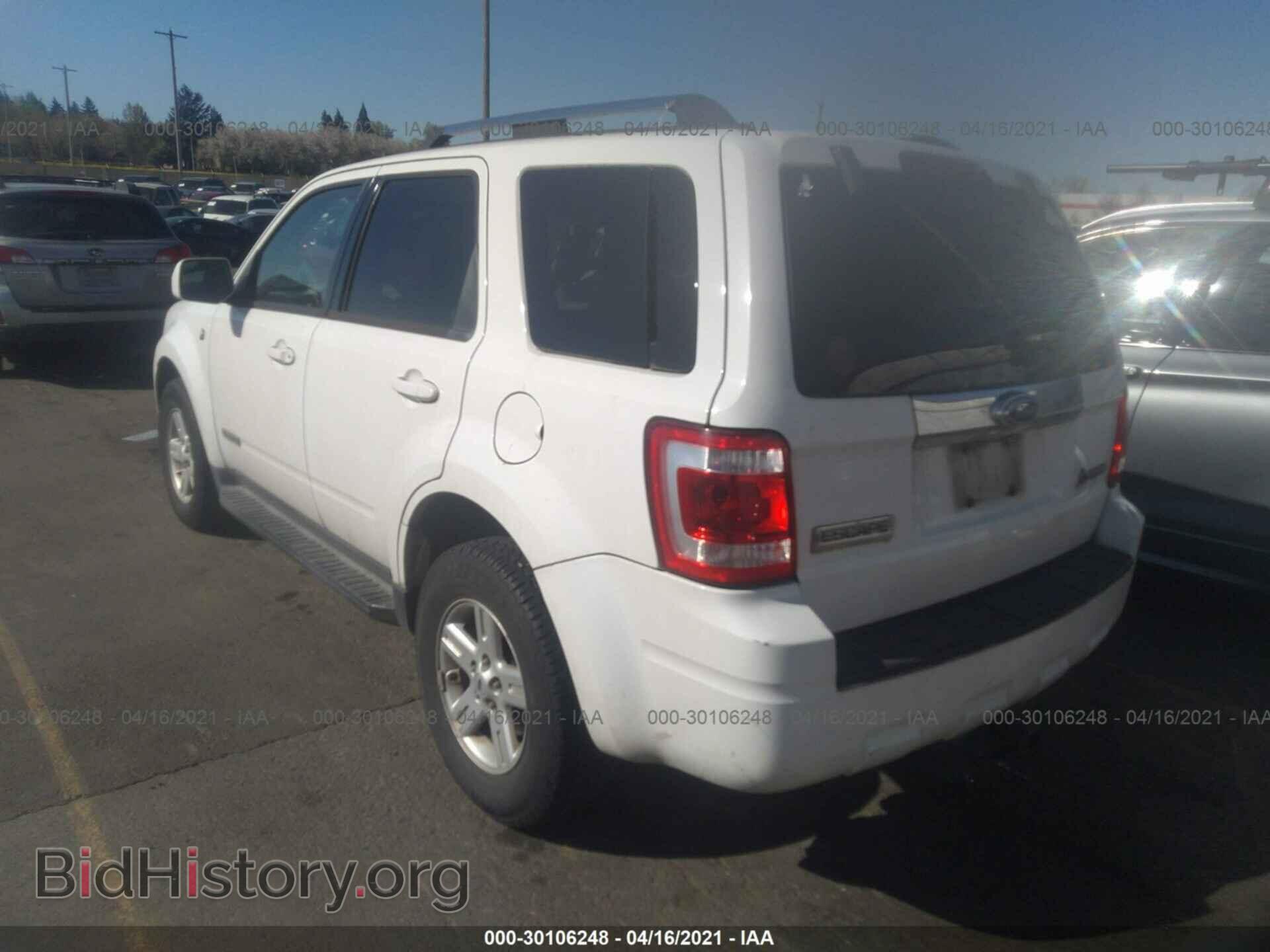 2008 FORD ESCAPE - VIN: 1FMCU59H78KC44621 - Photo 3