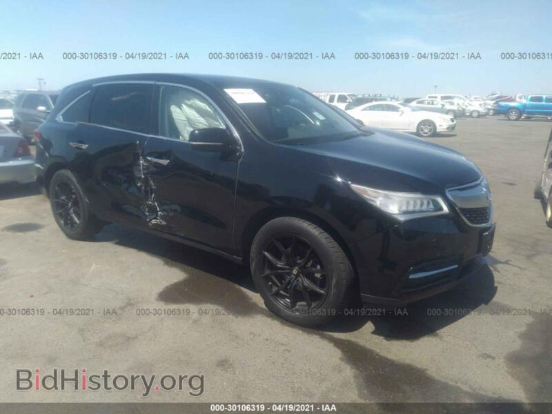 2014 Acura MDX Tech PKG (VIN 5FRYD4H47EB035552) — photo 1 of 11, IAAI, damage: right side