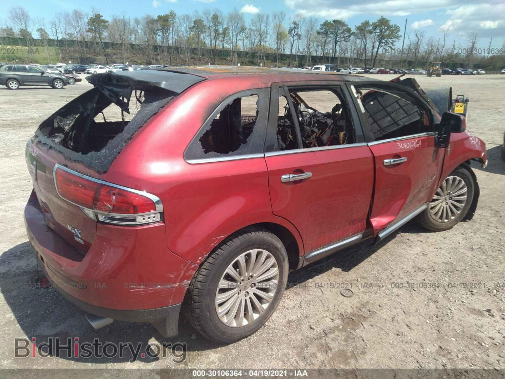 2011 LINCOLN MKX - VIN: 2LMDJ8JK4BBJ04764 - Фото 4