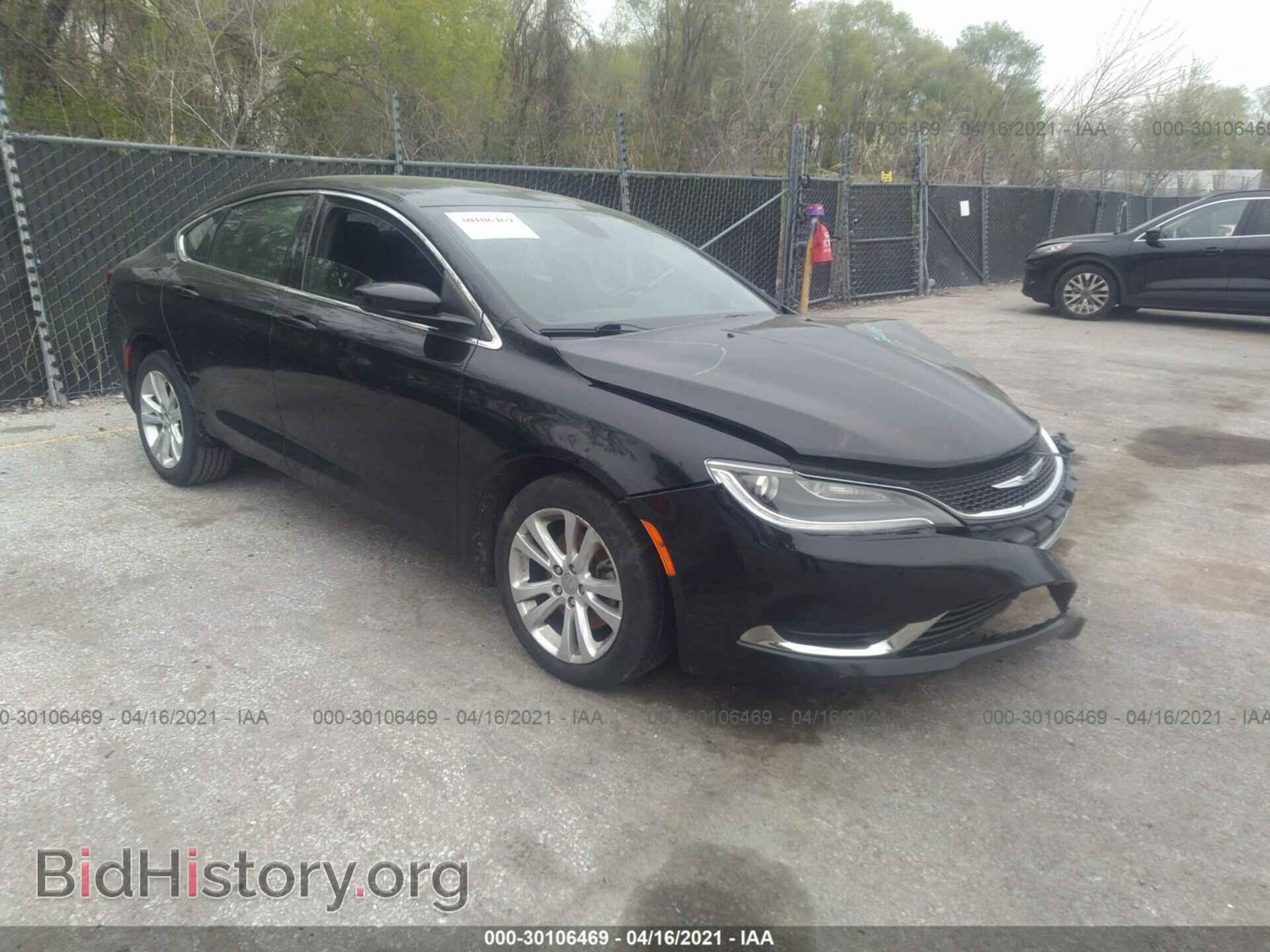 Фотография 1C3CCCAB3FN680448 - CHRYSLER 200 2015
