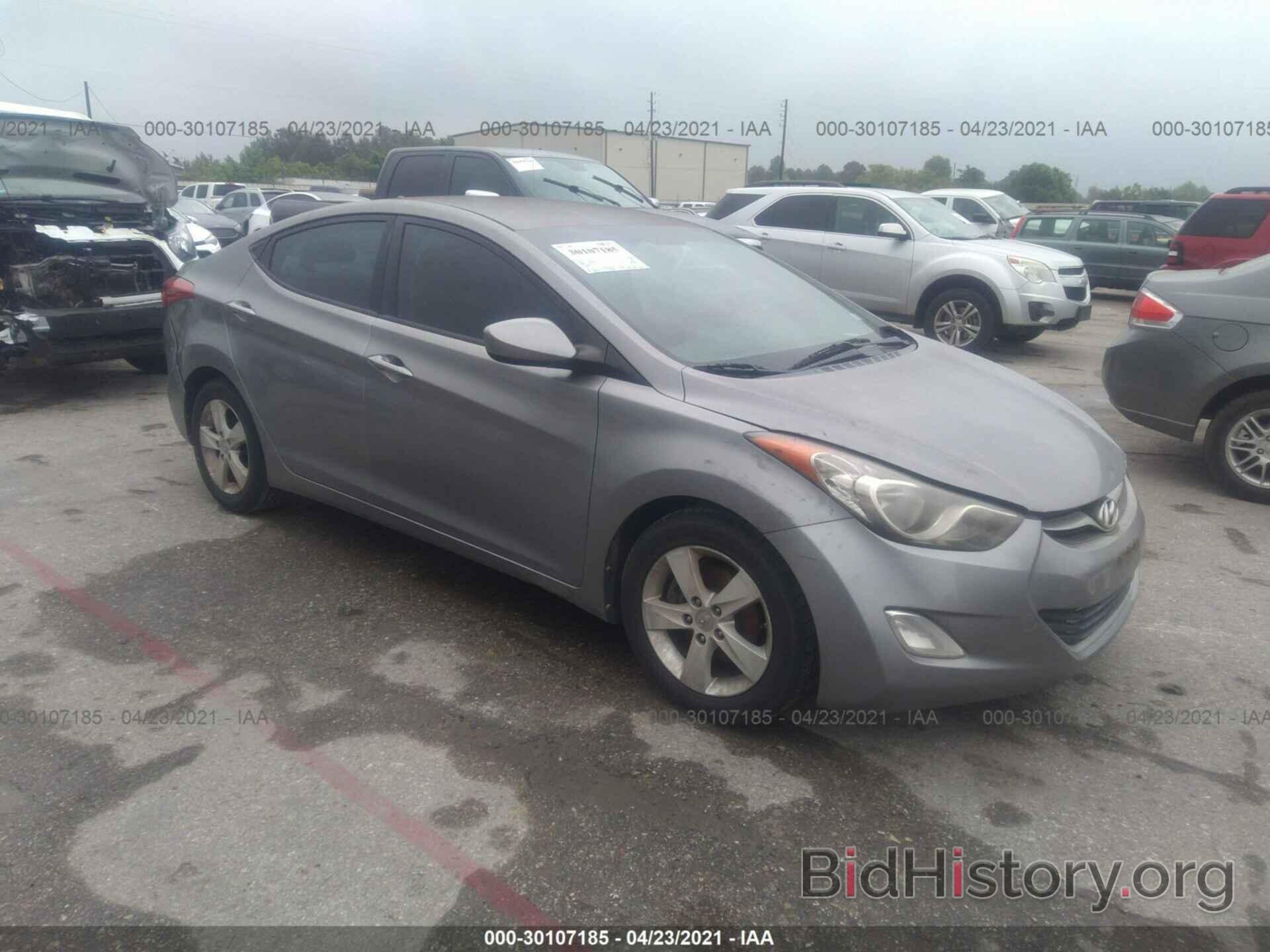 Photo KMHDH4AE0CU186014 - HYUNDAI ELANTRA 2012