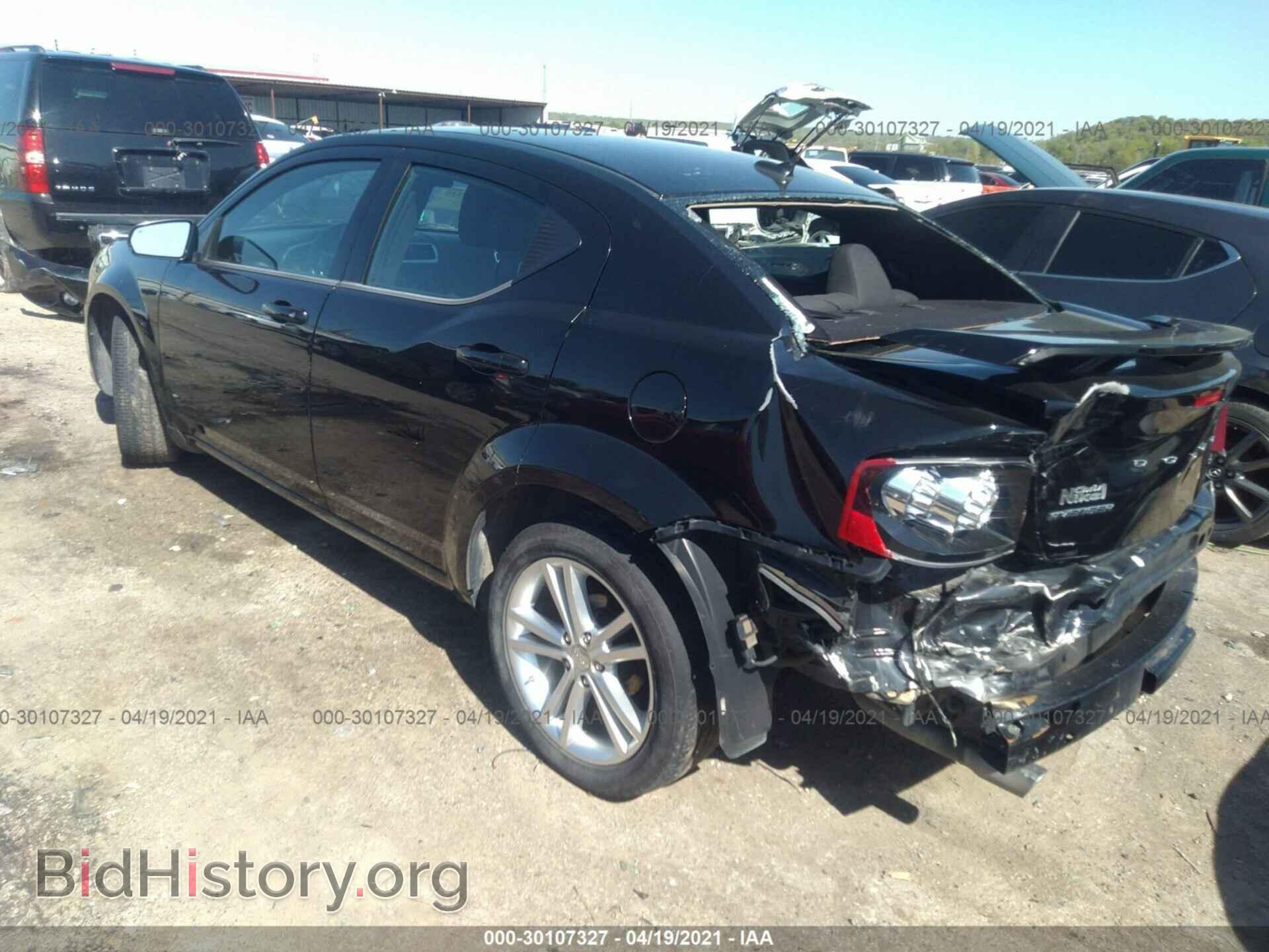 2013 DODGE AVENGER - VIN: 1C3CDZCG8DN581744 - Фото 3